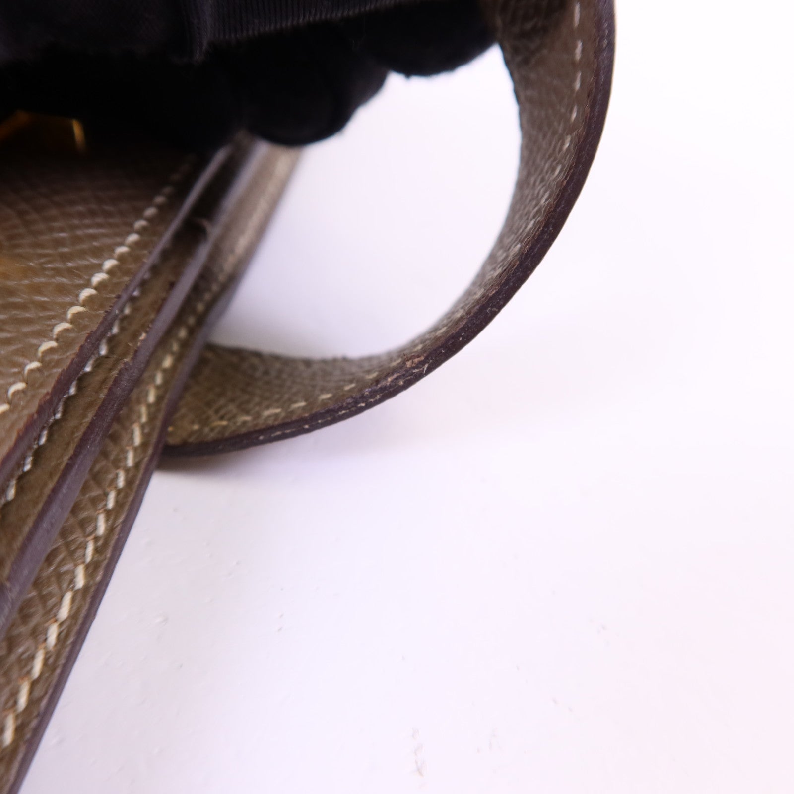 HERMES Epsom皮革Bearn Long Wallet金扣長錢包