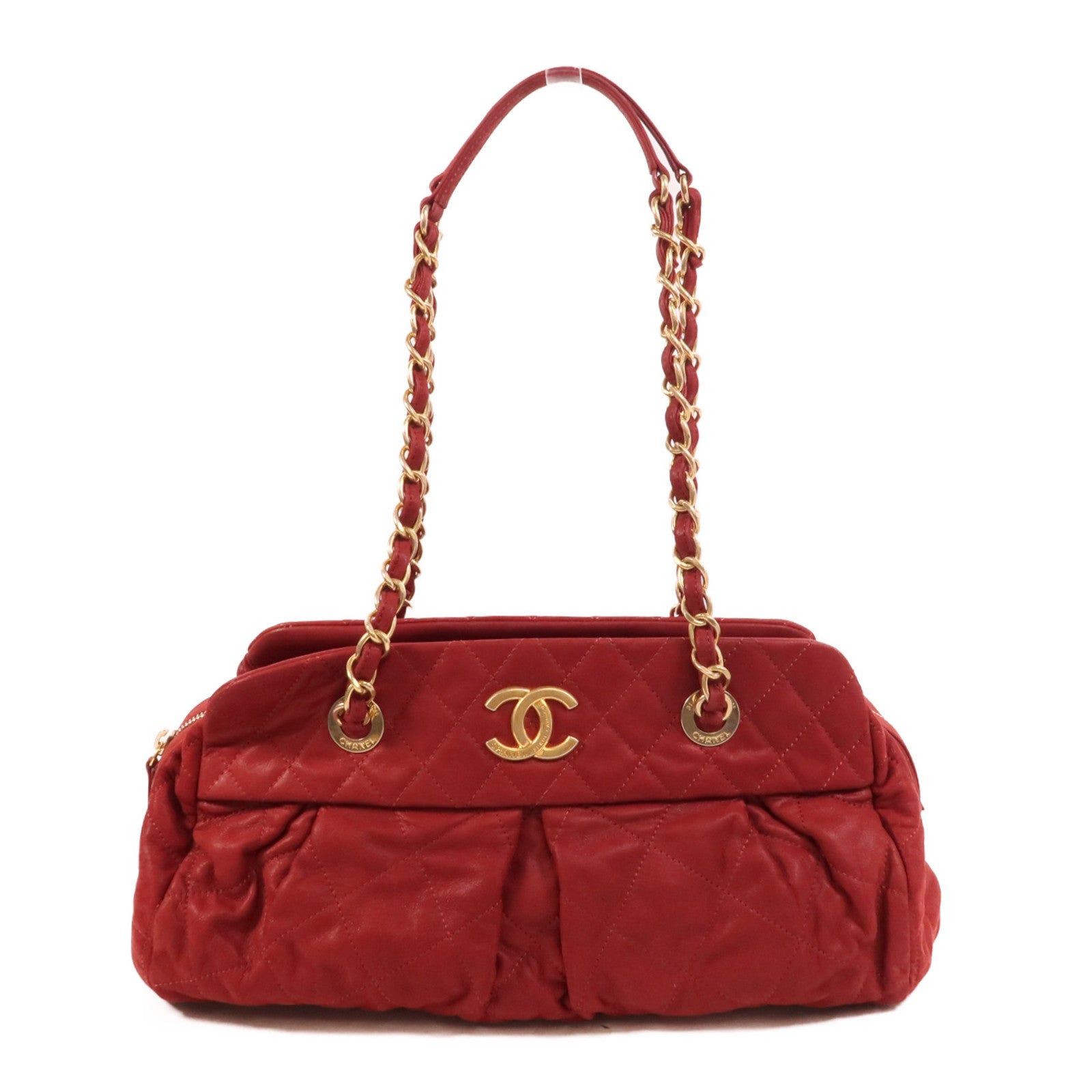 CHANEL 羊皮皮革Shoulder Bag肩背袋