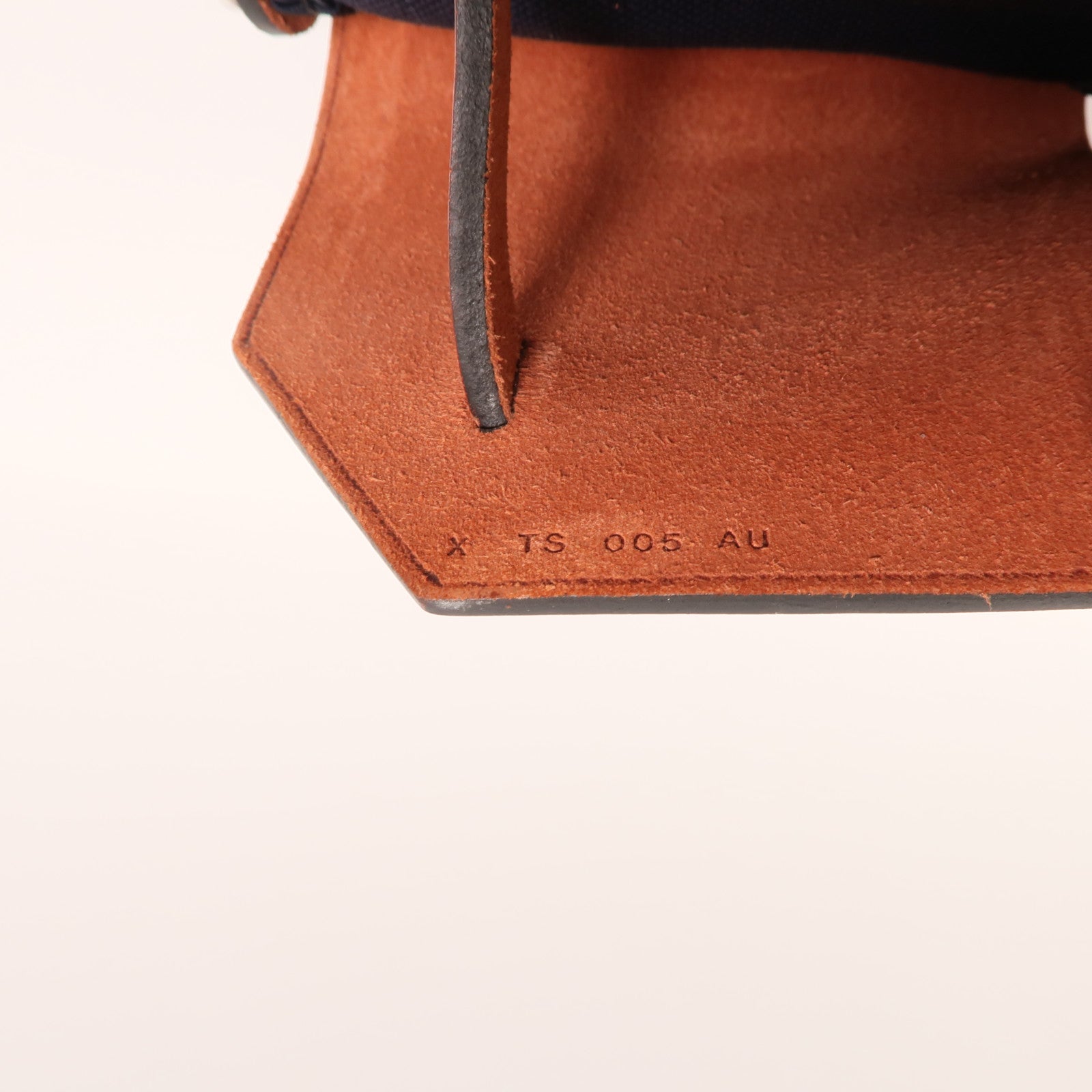 HERMES 帆布Herbag GM銀扣手挽肩背兩用袋
