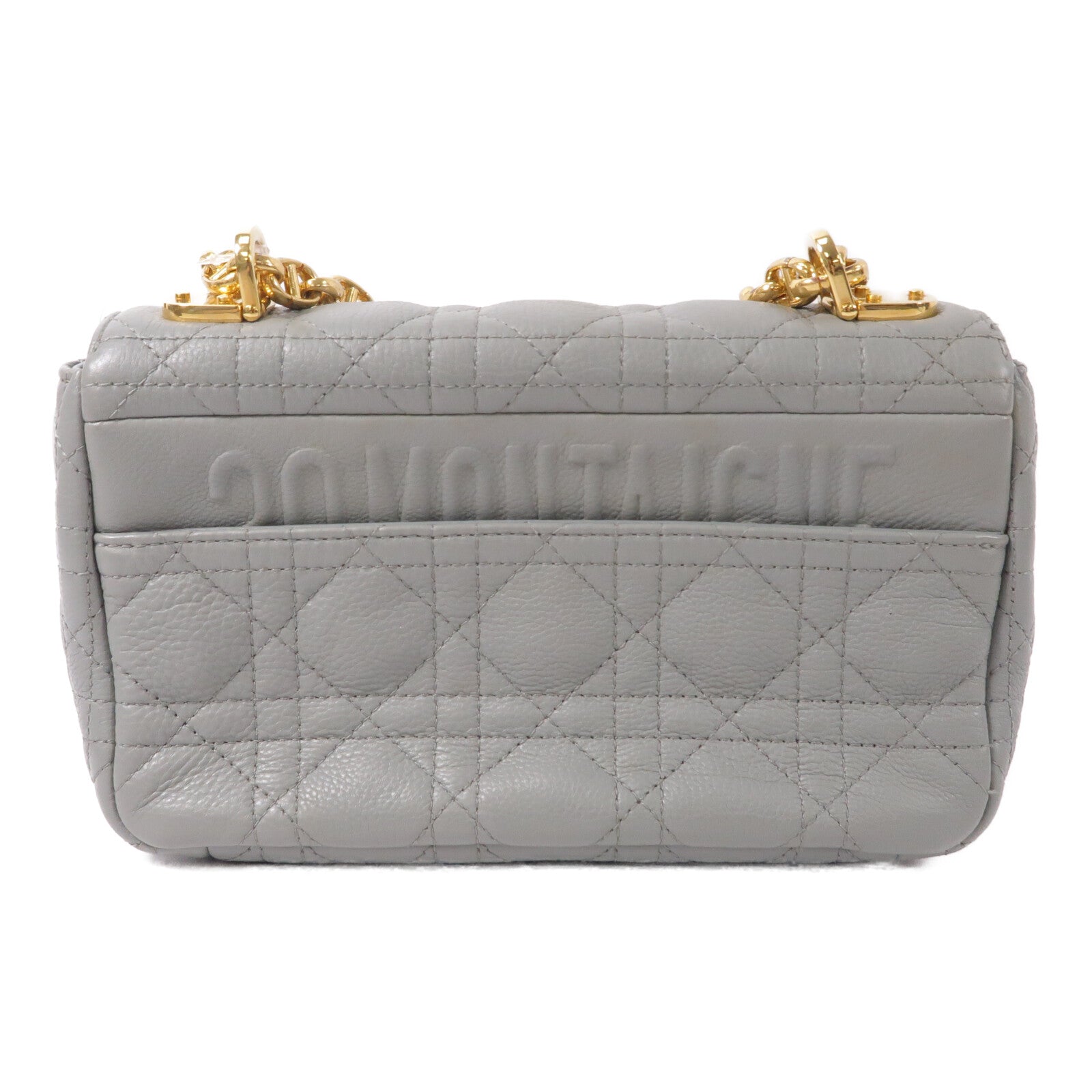 Dior 牛皮皮革Caro Small鏈帶肩背袋