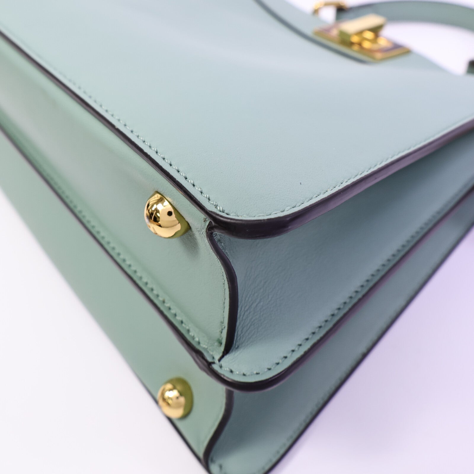 FENDI 牛皮皮革Peekaboo Small手挽肩背兩用袋