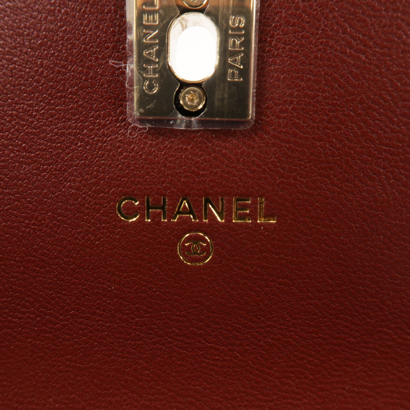 CHANEL 羊皮皮革Wallet On Chain With Top Handle鏈帶手挽肩背兩用袋