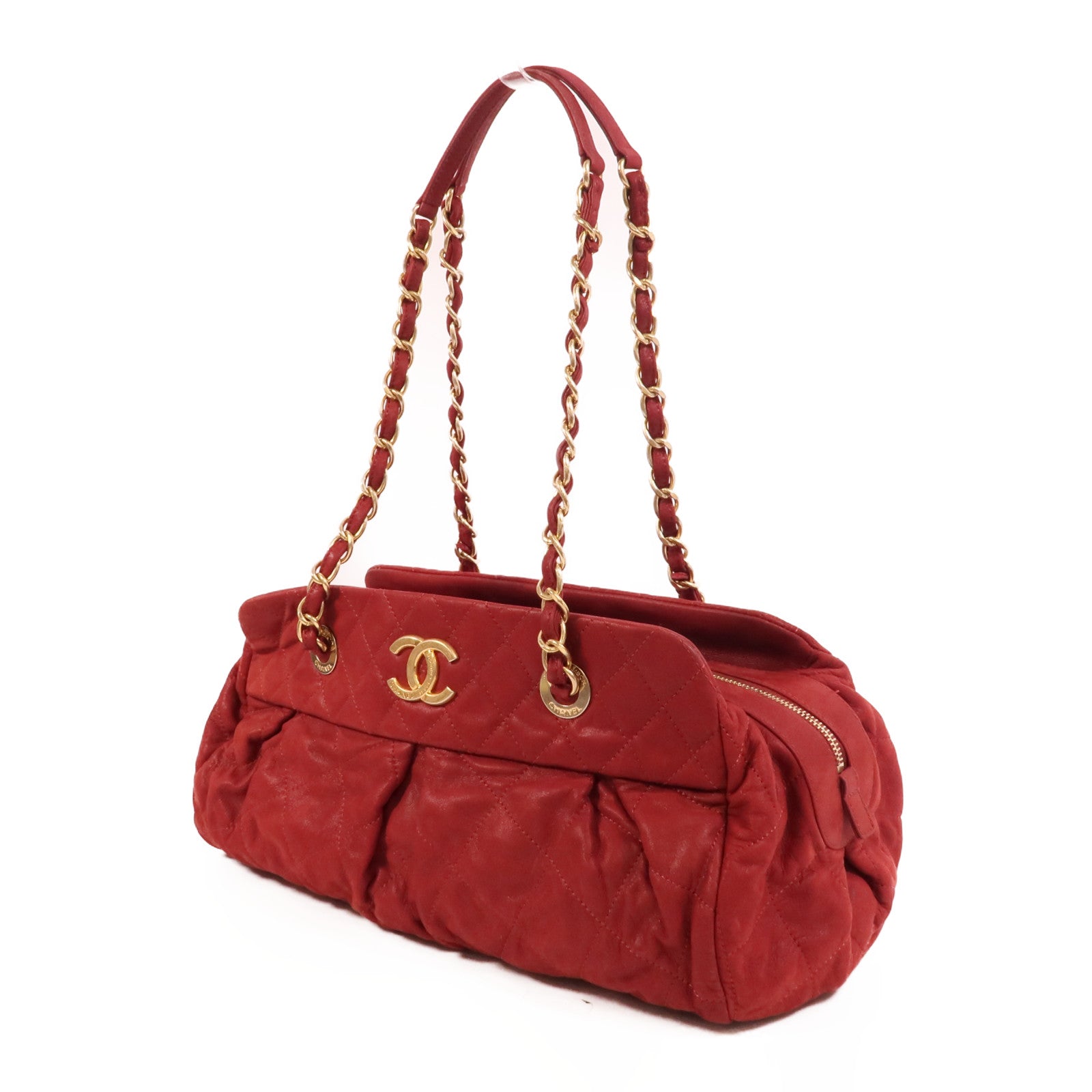 CHANEL 羊皮皮革Shoulder Bag肩背袋