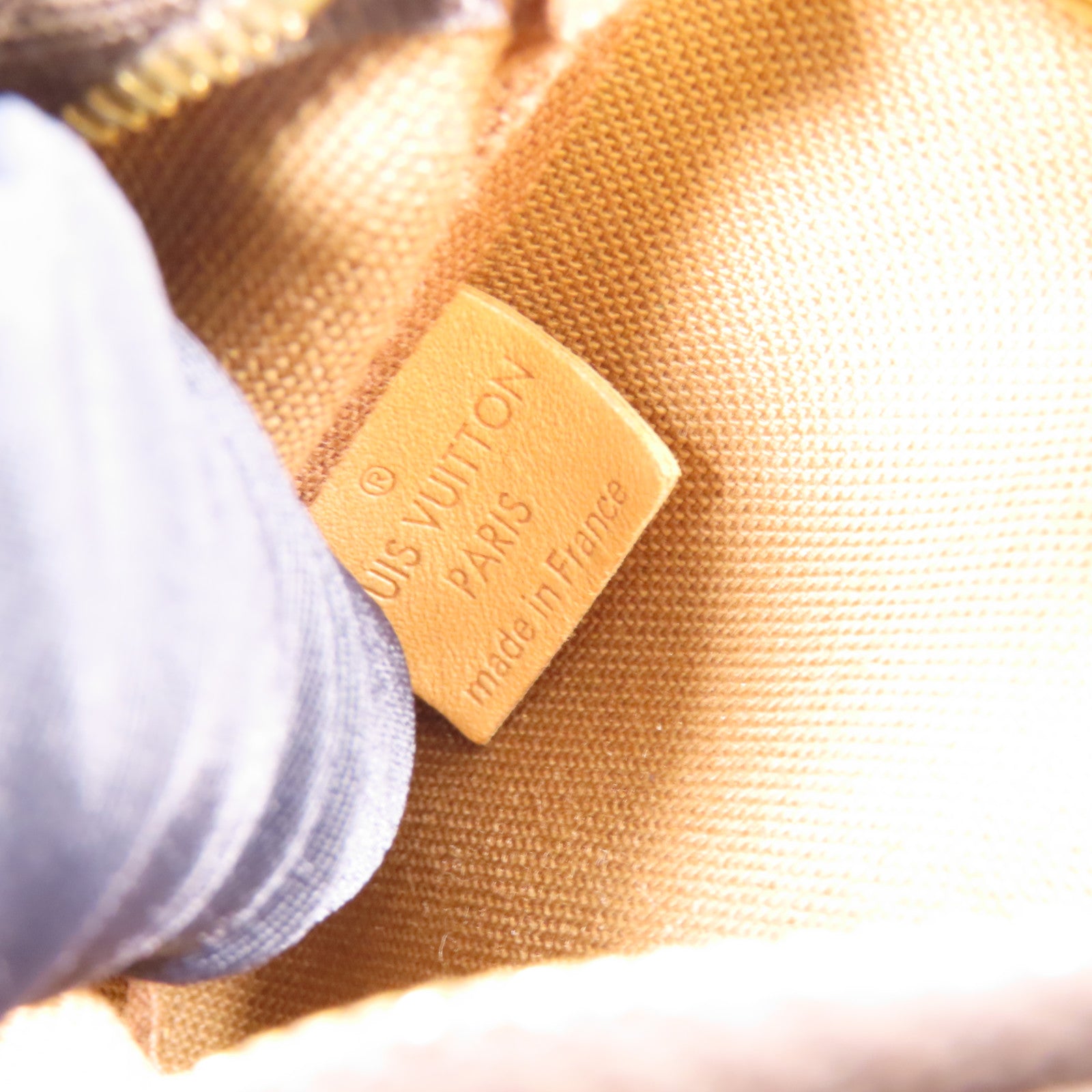 LOUIS VUITTON Monogram Multi Pochette Accessoires金扣手挽肩背兩用袋棕色