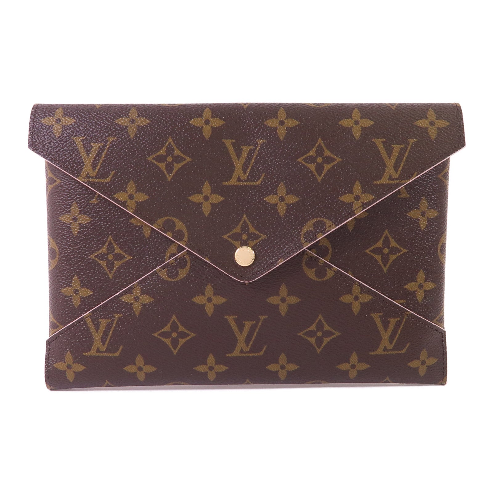 LOUIS VUITTON Monogram Kirigami Pochette金扣手拿包
