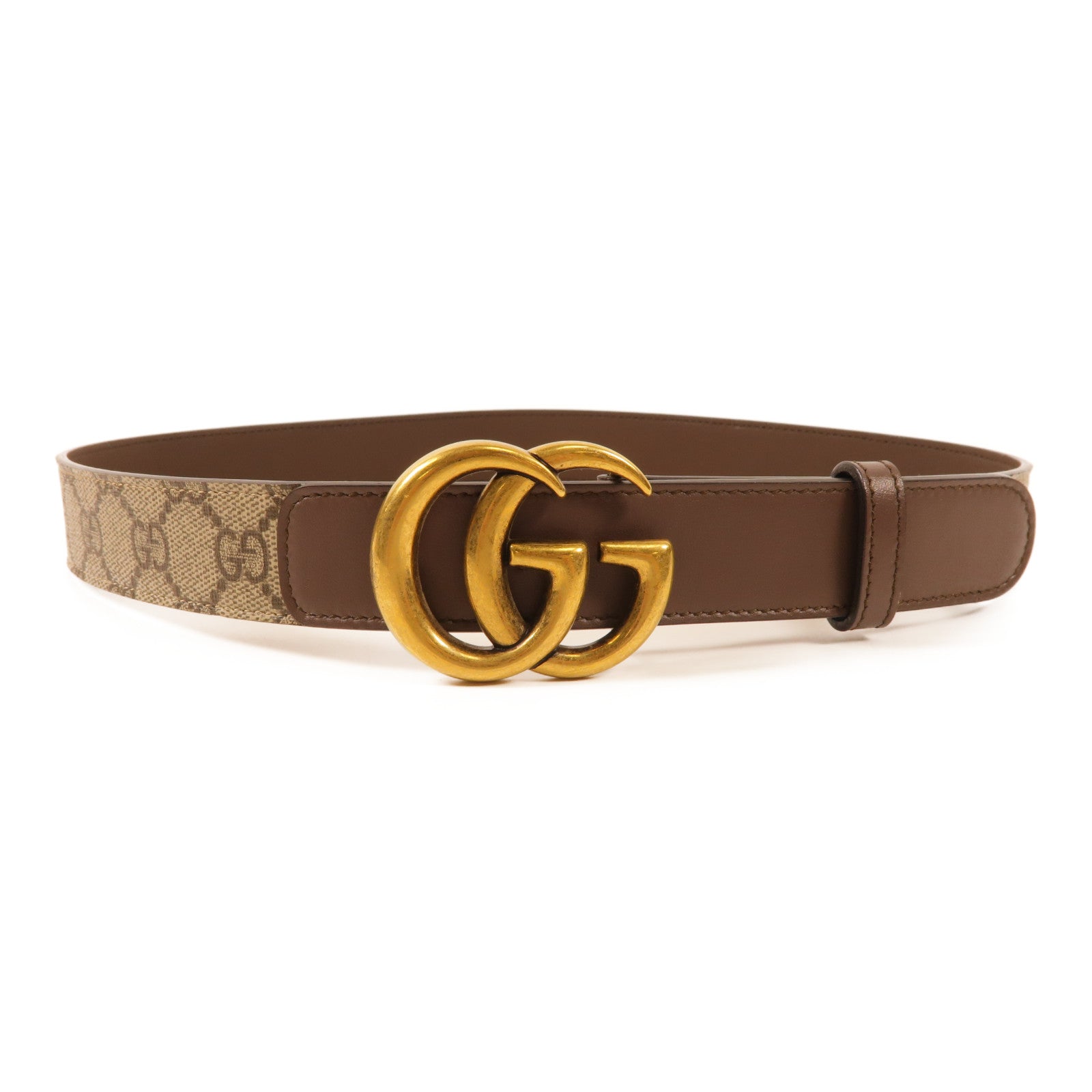 GUCCI PVC Belt金扣皮帶