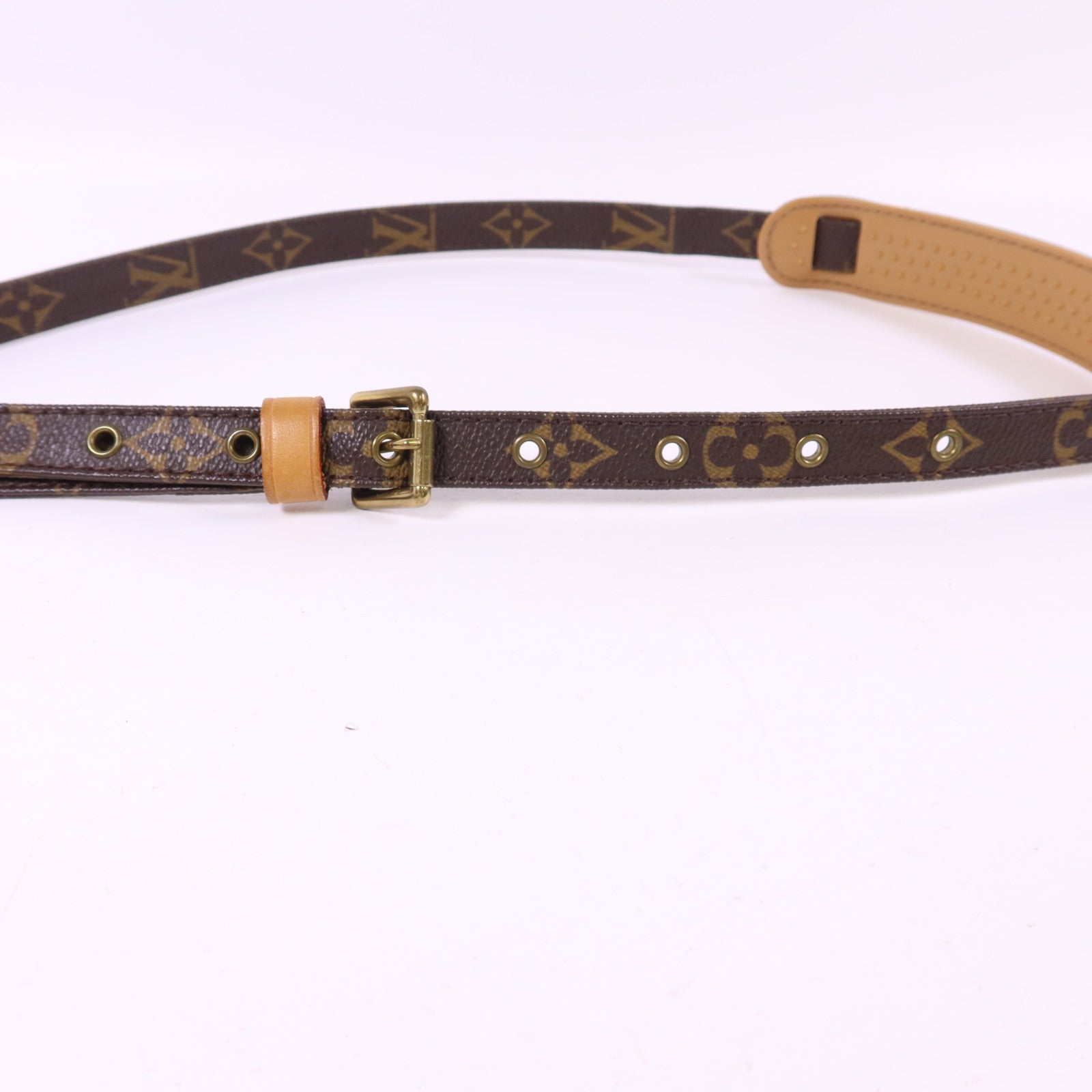 LOUIS VUITTON Monogram Shoulder Strap金扣肩帶