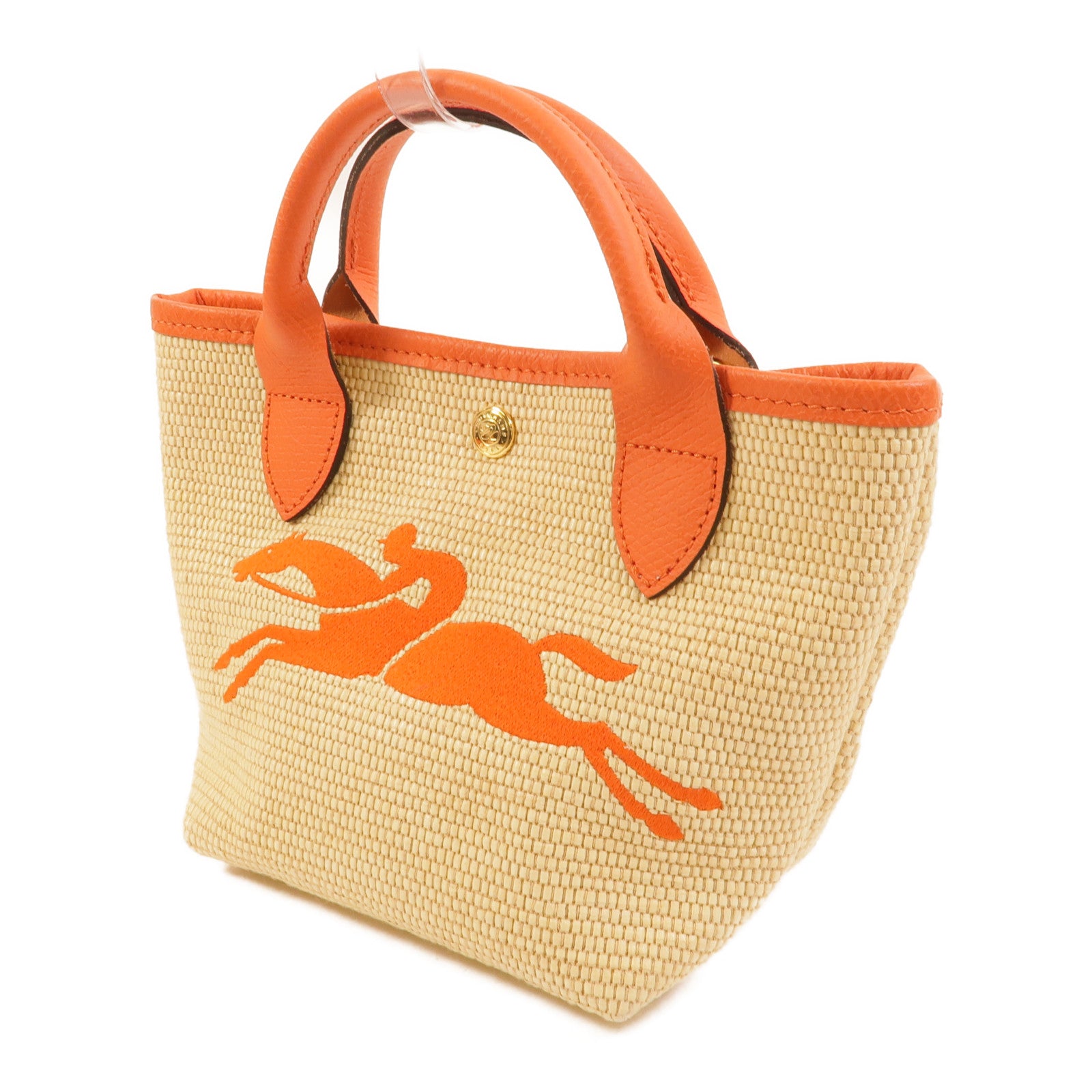 Longchamp 帆布Le Pliage SaintTropez手挽肩背兩用袋