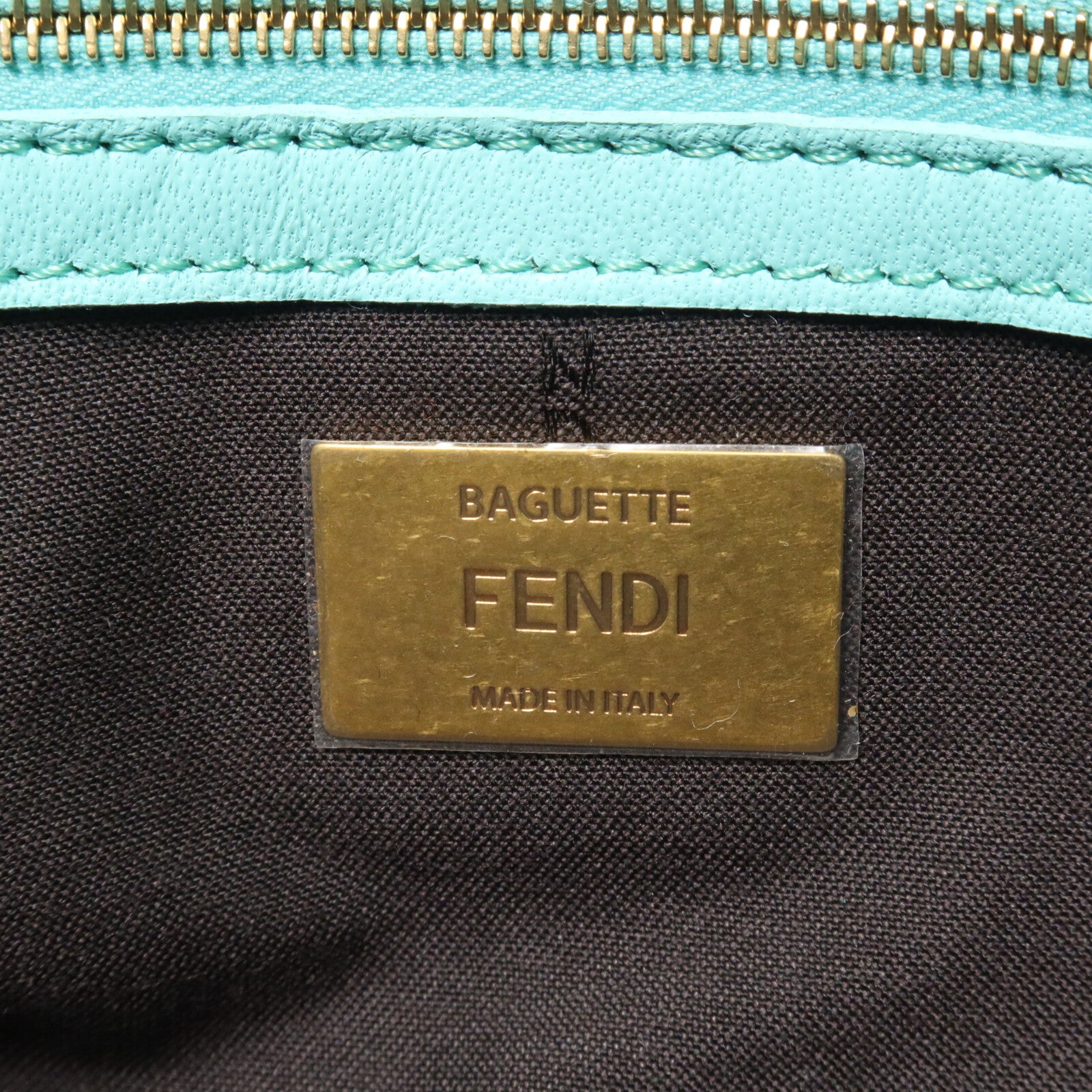 FENDI 牛皮皮革Baguette NM Bag肩背袋