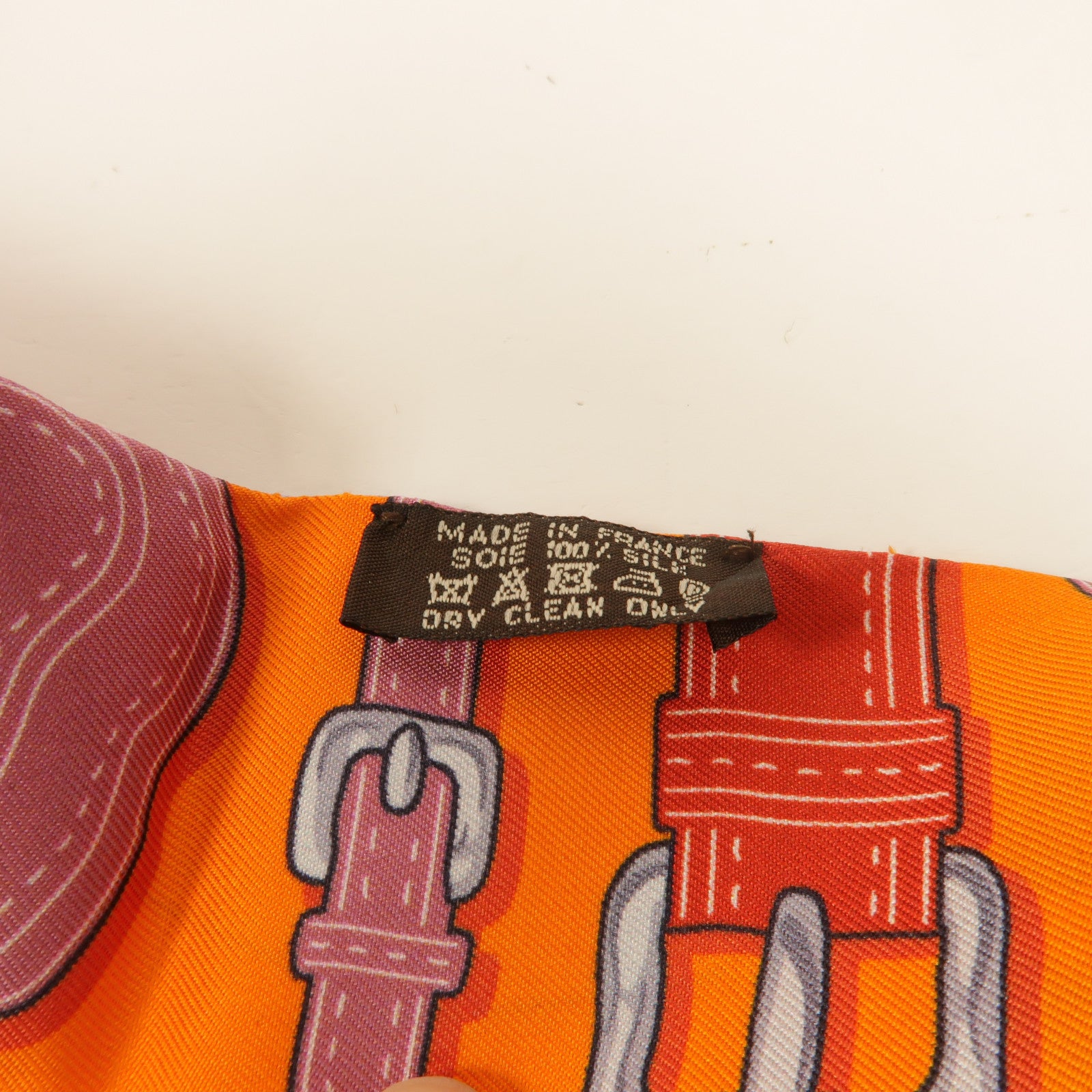 HERMES 絲質Twilly絲巾