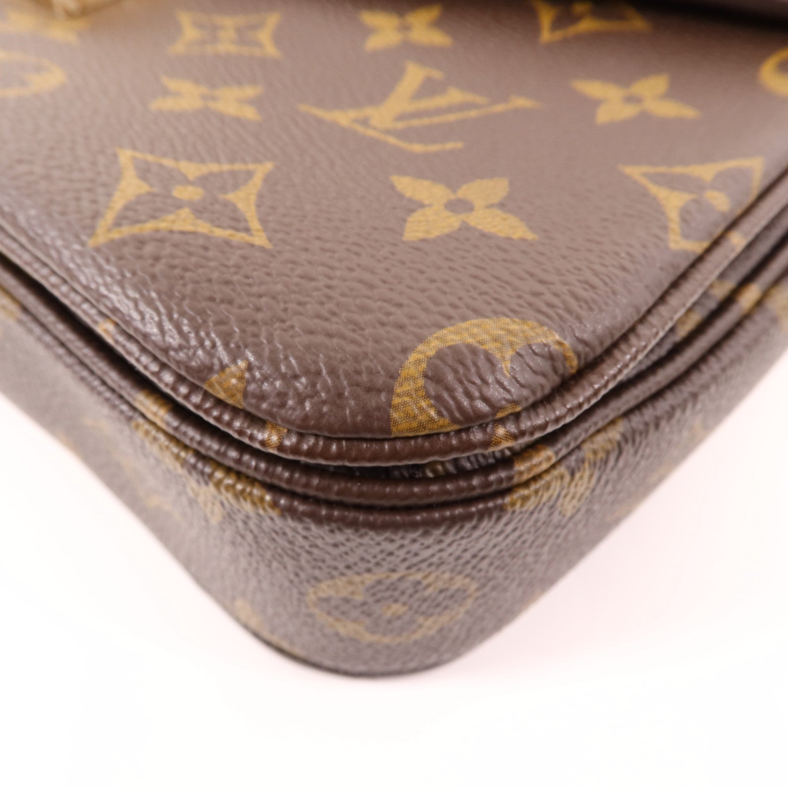 LOUIS VUITTON Monogram Pochette Metis MM金扣手挽肩背兩用袋