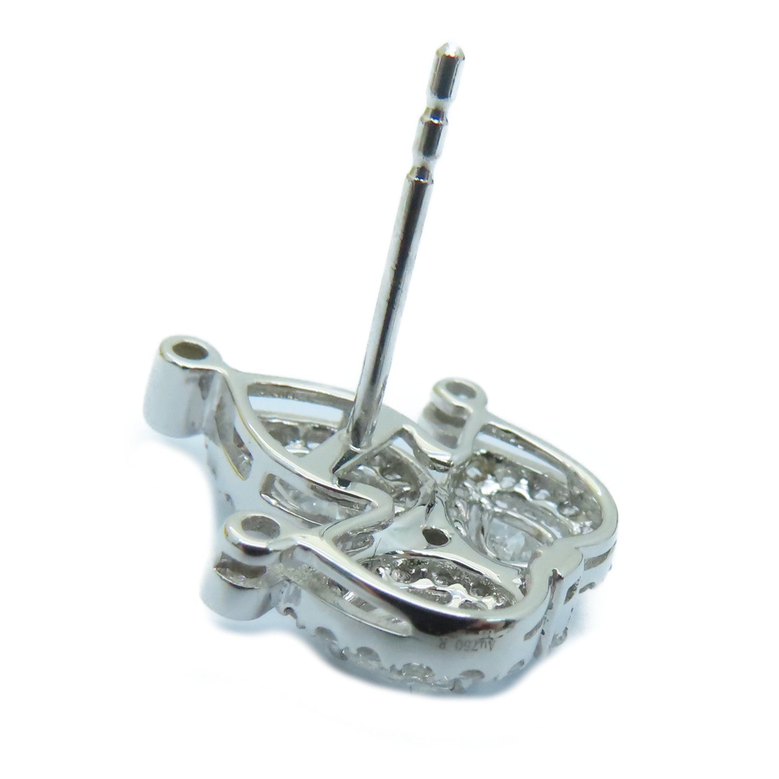 JEWELRY 【激減優惠】18K白金Diamond Earrings 0.502/0.128/0.810ct鑽石耳環