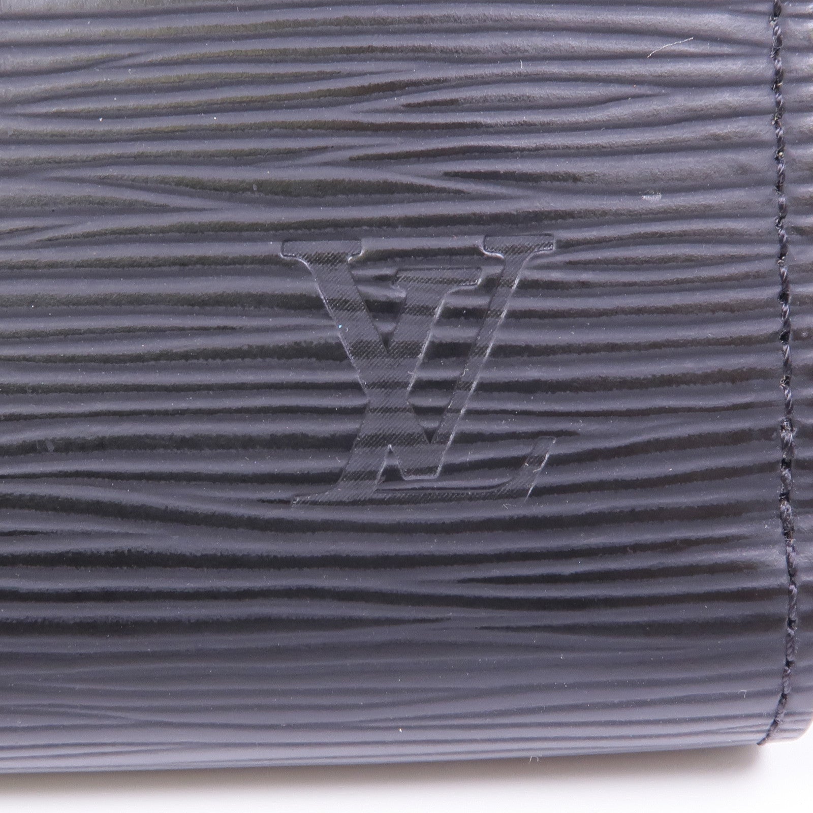 LOUIS VUITTON LV SHW Long Wallet M64838 Epi Leather Black