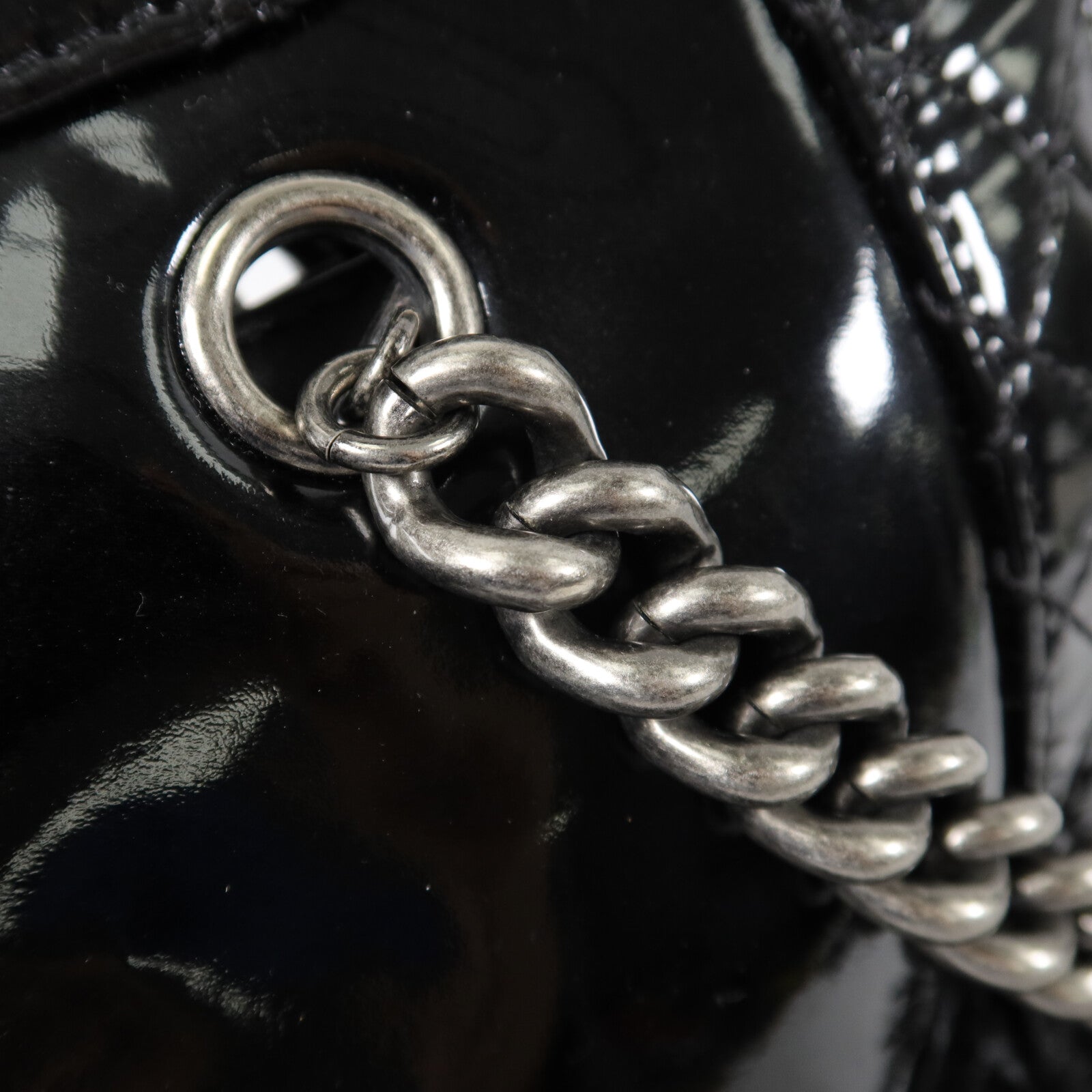 CHANEL 漆皮皮革Boy Tote Bag手挽袋