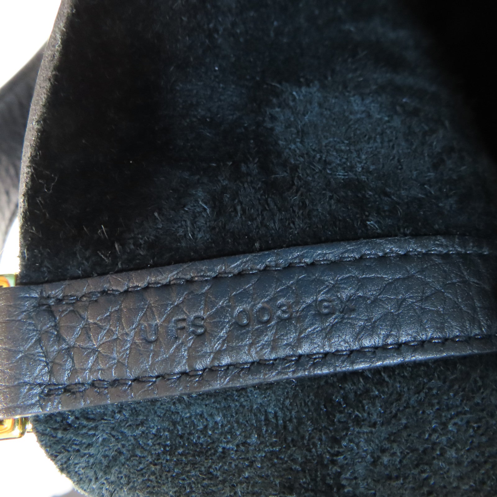 HERMES Clemence皮革Picotin PM金扣手挽袋Noir