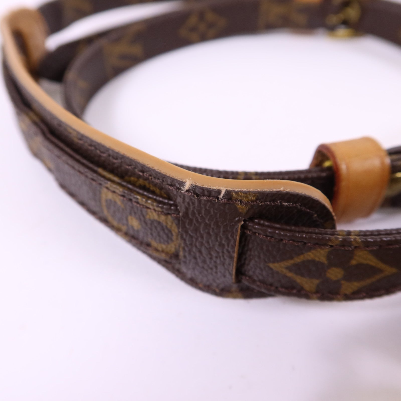LOUIS VUITTON Monogram Shoulder Strap金扣肩帶