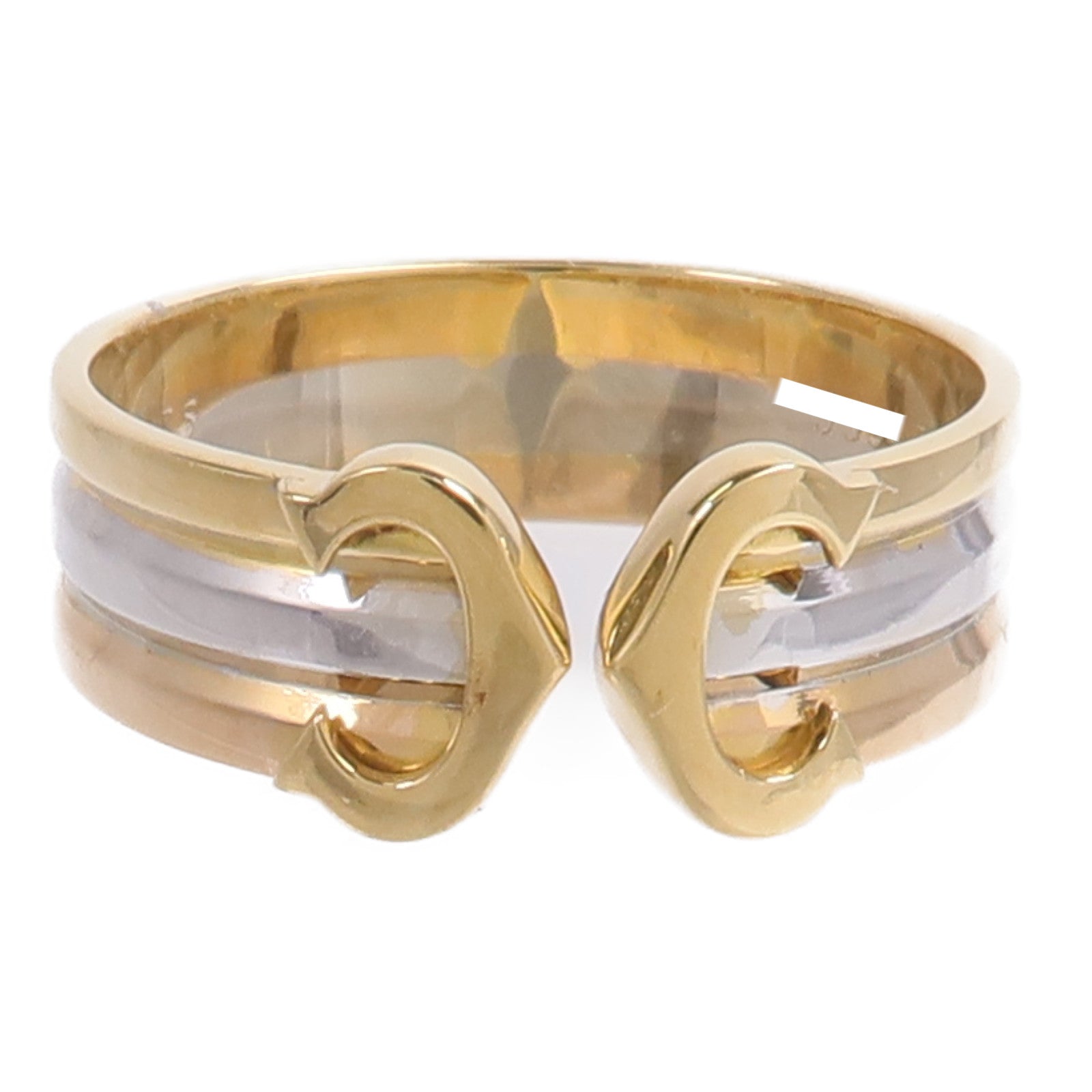 CARTIER 18K白金/黃金/玫瑰金C2 Ring戒指