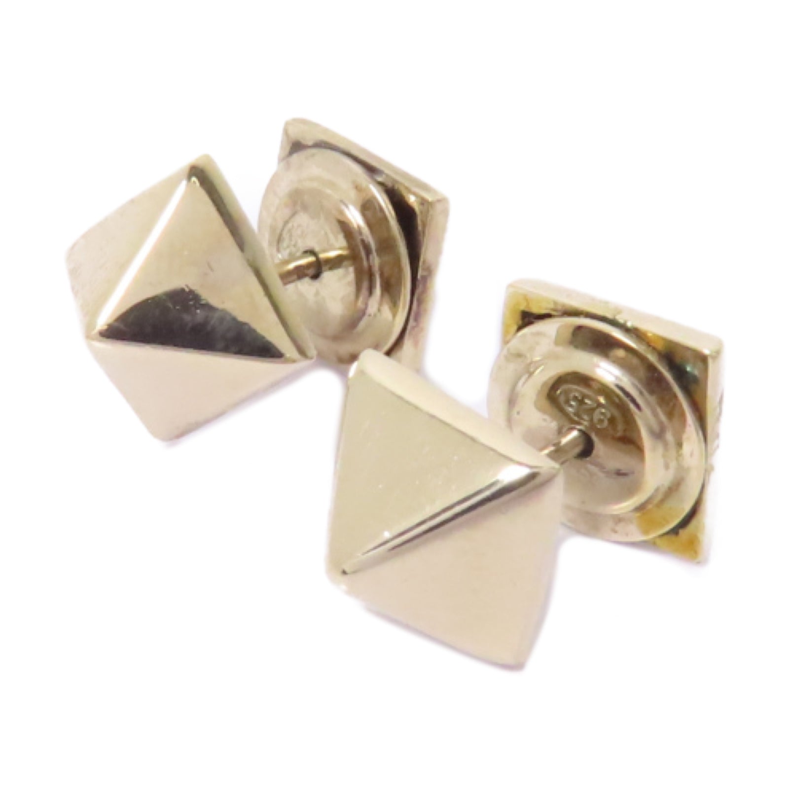 Valentino 925純銀Earrings耳環銀色