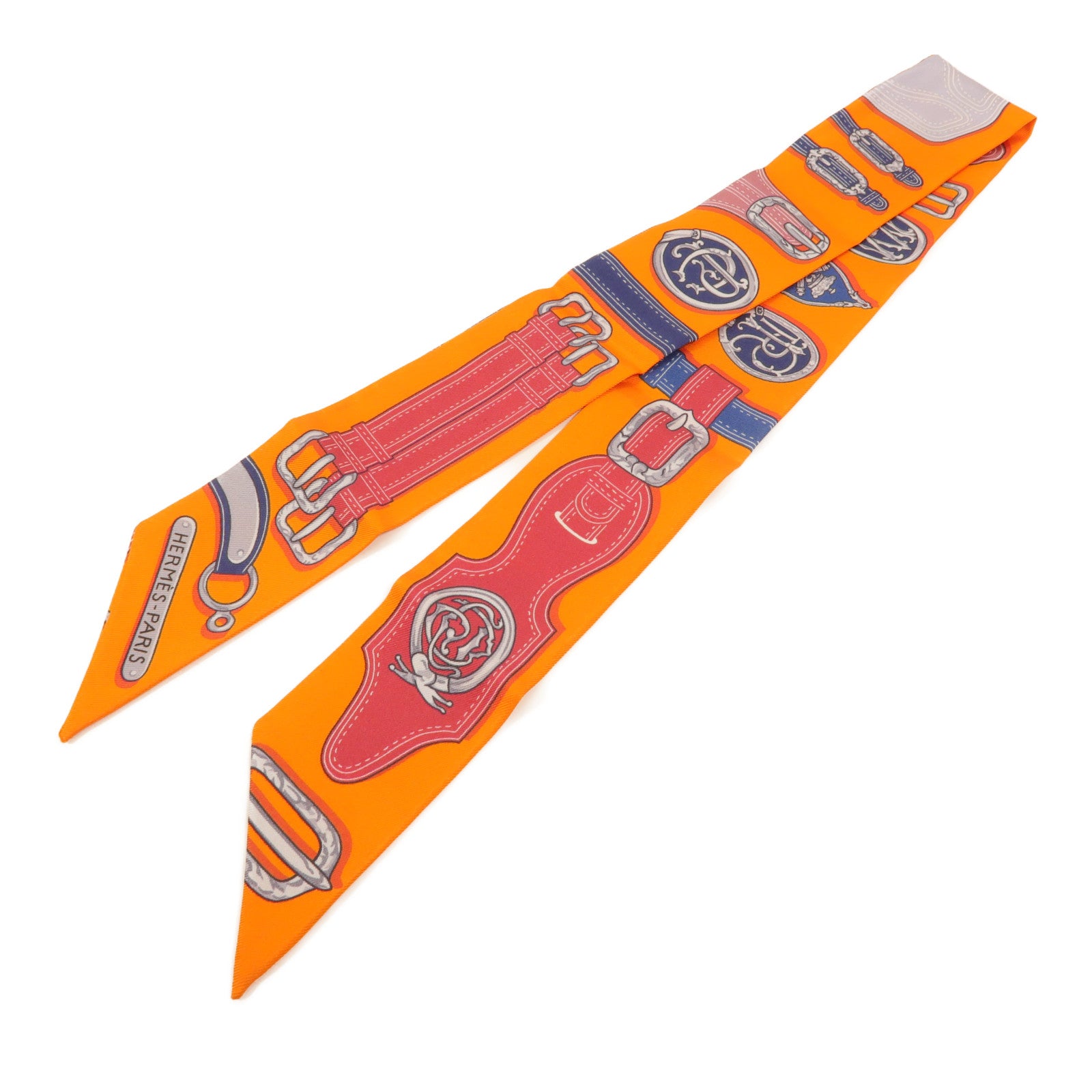 HERMES 絲質Twilly絲巾