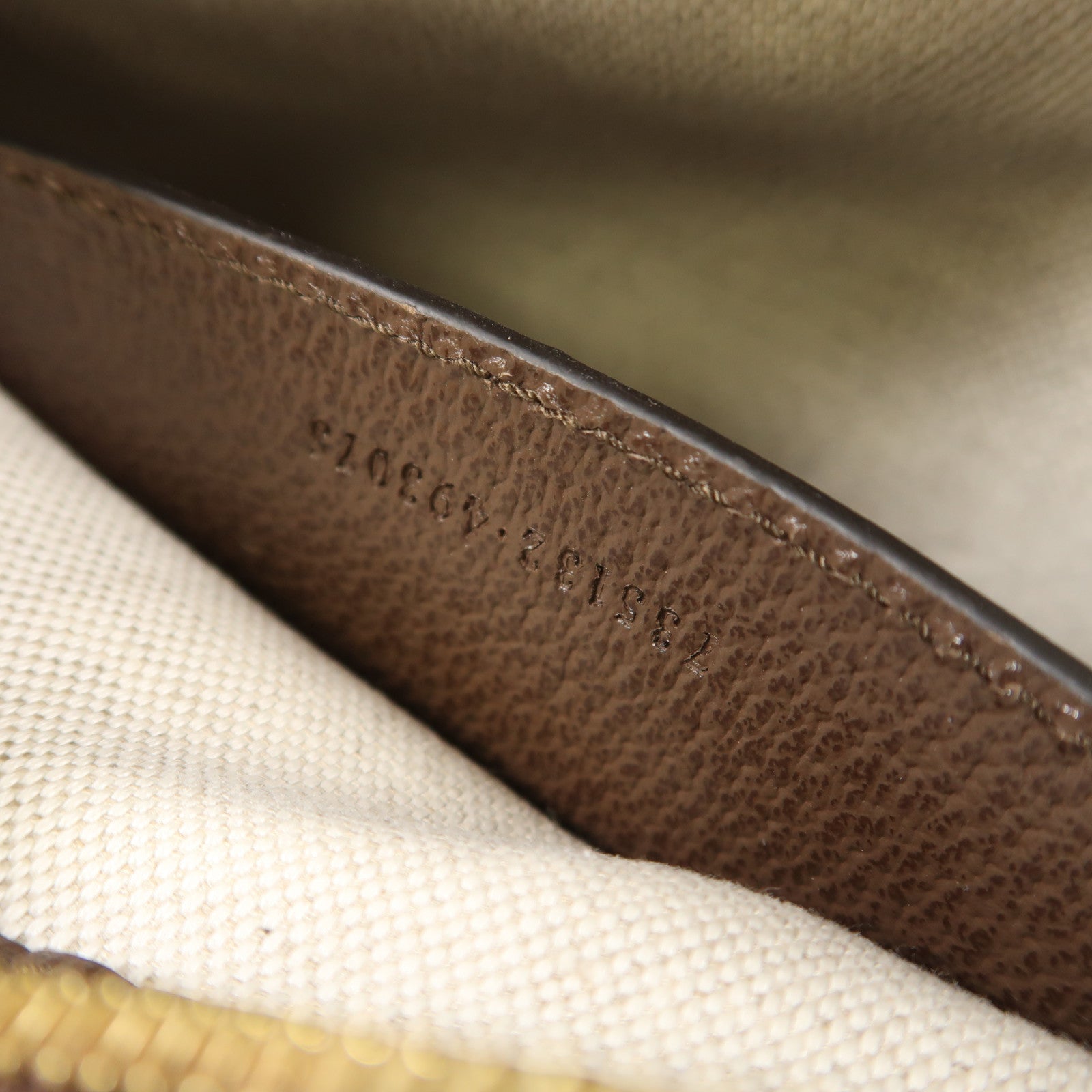 GUCCI GG GHW Ophidia Small 2 Way Shoulder Bag 735132 Coated Canvas Brown