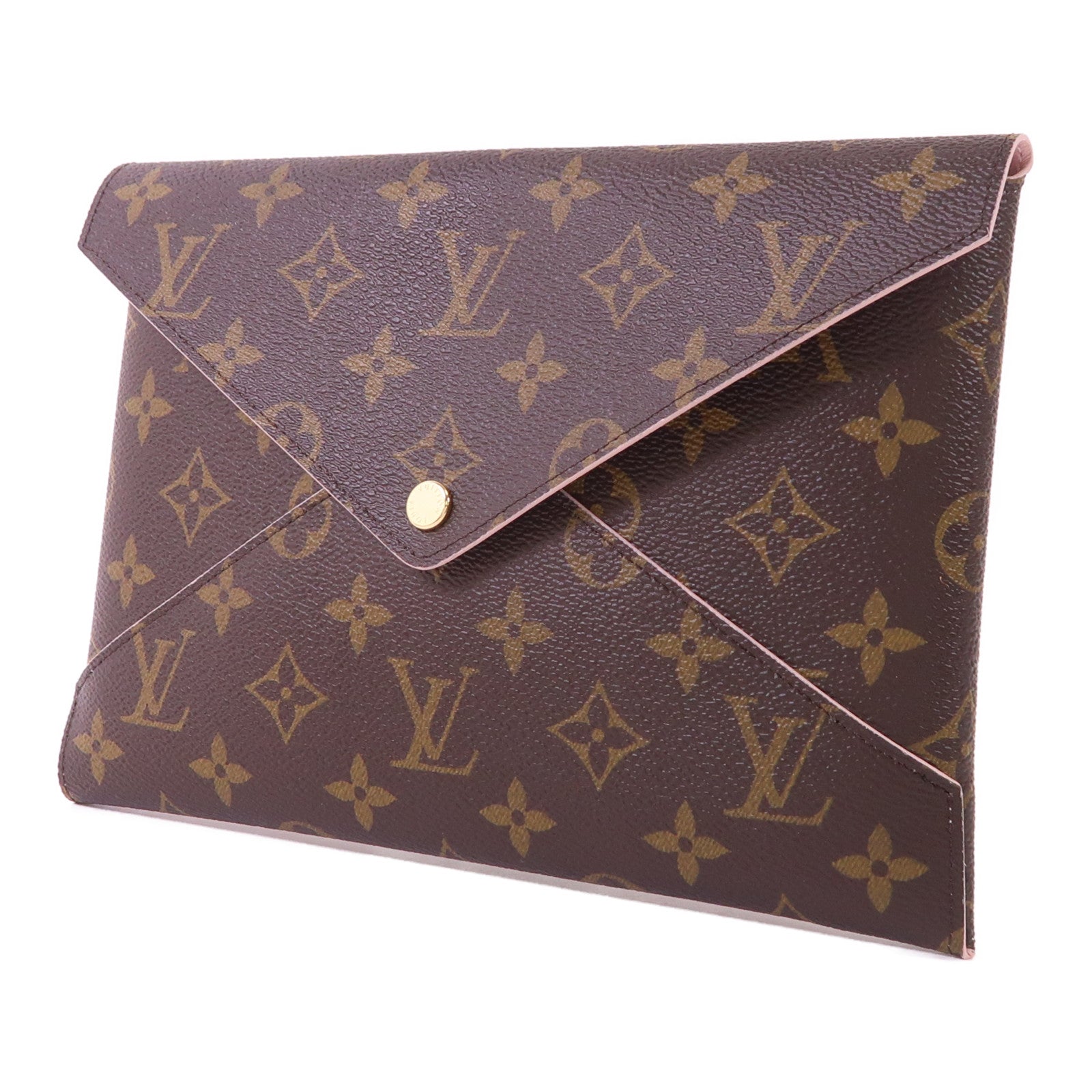LOUIS VUITTON Monogram Kirigami Pochette金扣手拿包