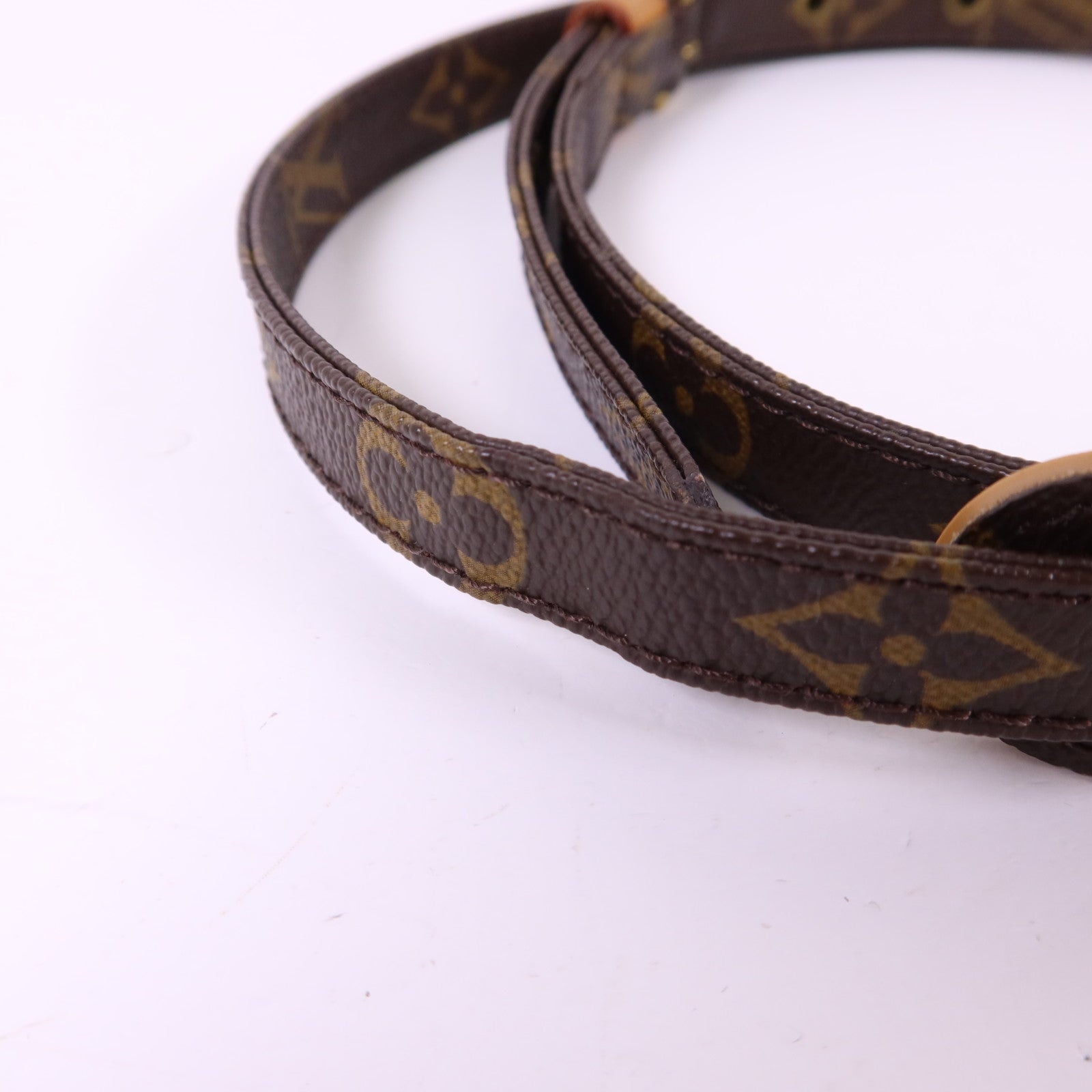 LOUIS VUITTON Monogram Shoulder Strap金扣肩帶