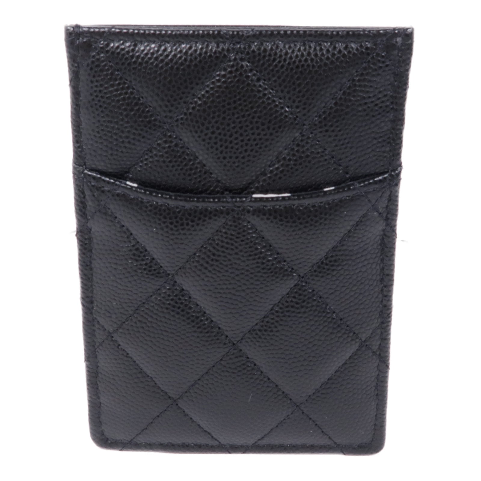 CHANEL 牛皮皮革Card Case卡片套黑色
