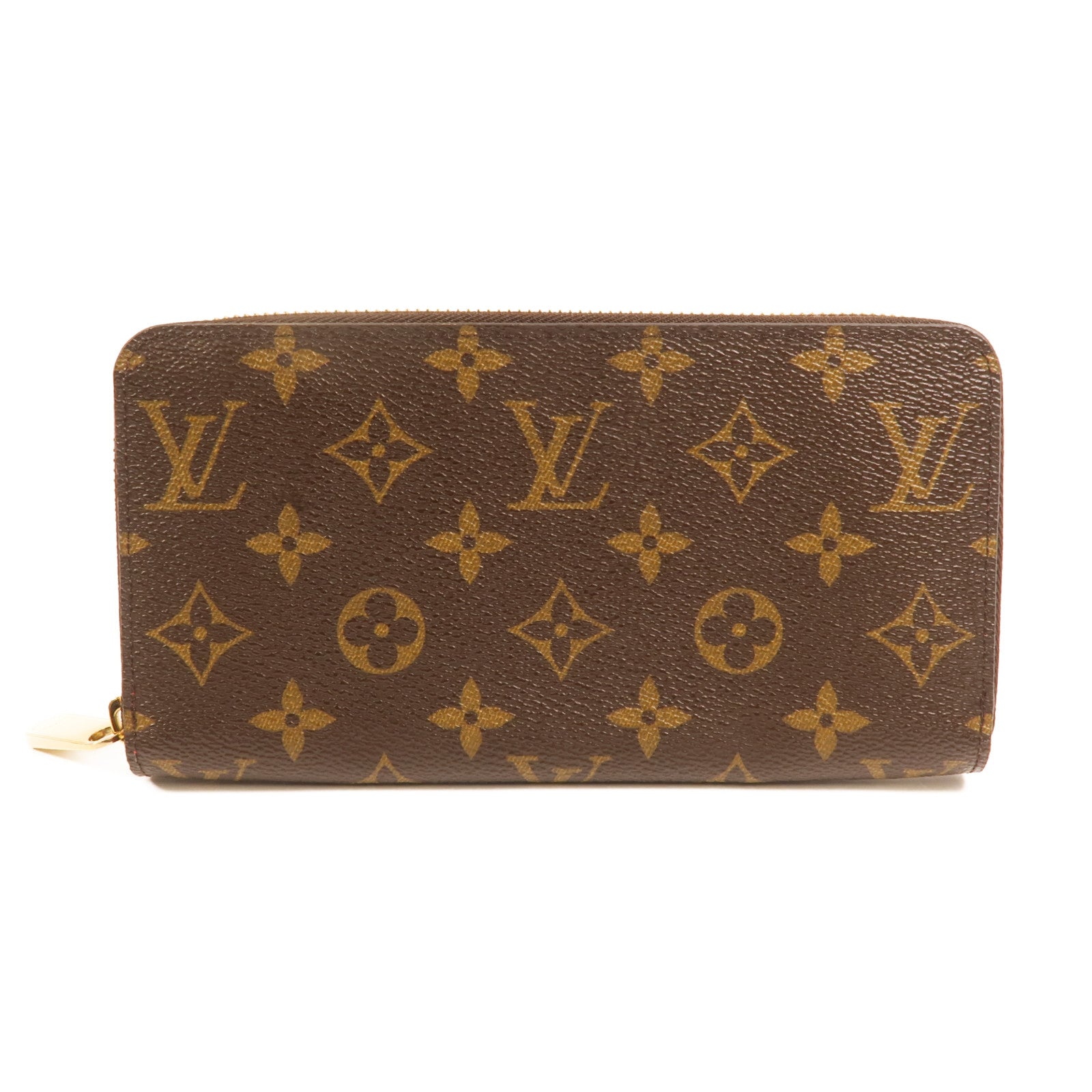 LOUIS VUITTON Monogram Zippy Wallet金扣長錢包
