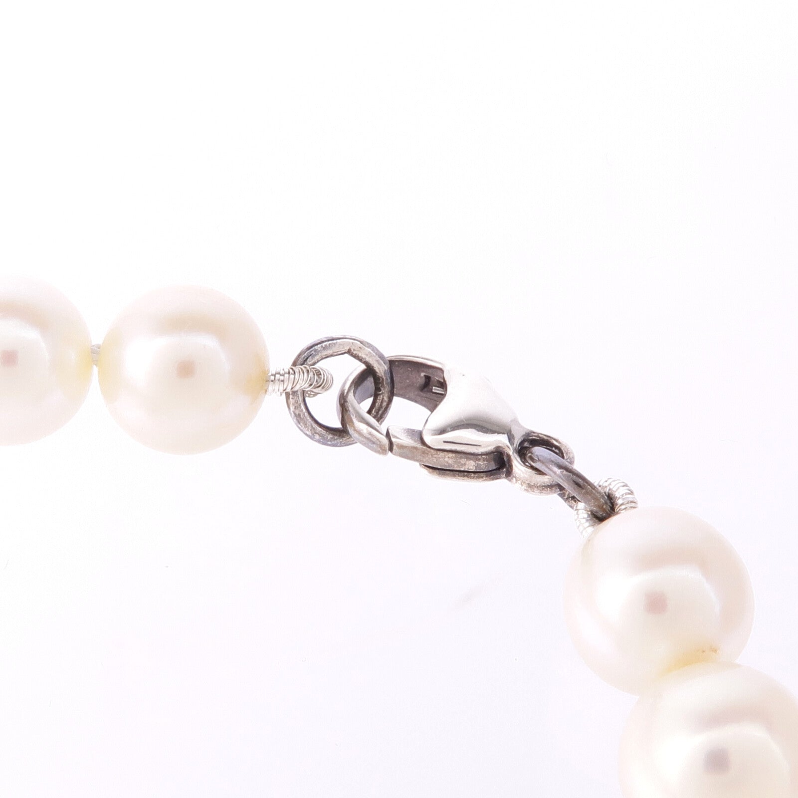TIFFANY＆CO 925純銀Pearl Bracelet珍珠手鏈