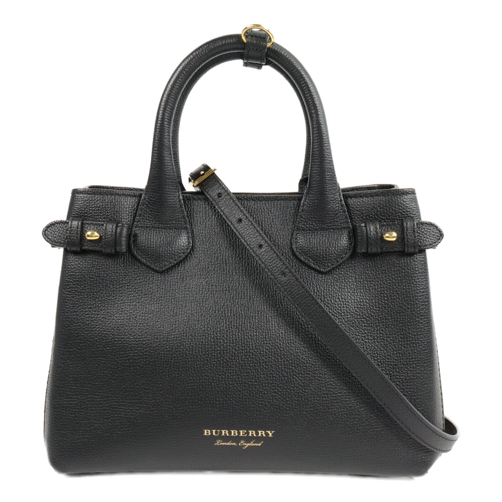 BURBERRY 牛皮皮革2 Way Shoulder手挽肩背兩用袋