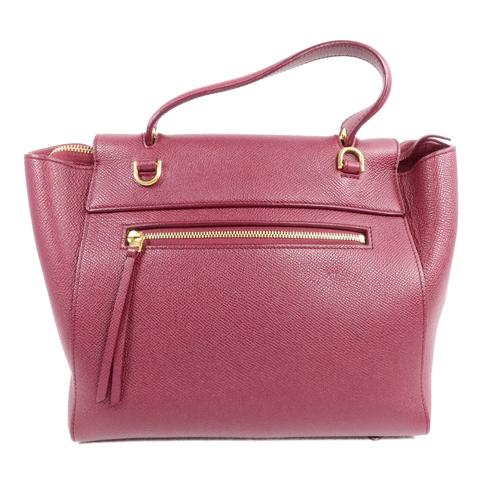 CELINE 牛皮皮革Micro Belt Bag手挽肩背兩用袋