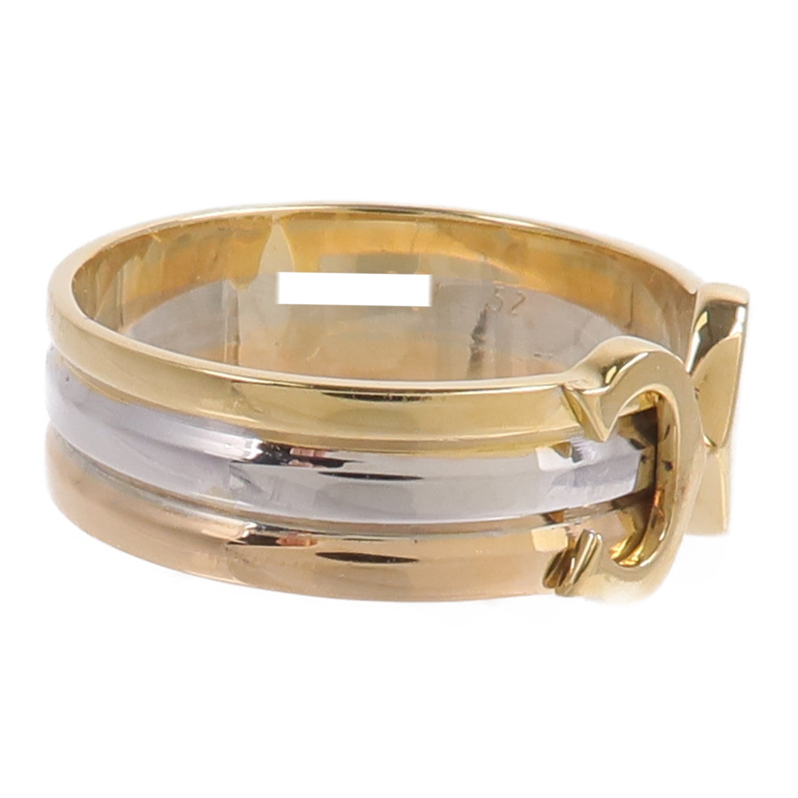 CARTIER 18K白金/黃金/玫瑰金C2 Ring戒指