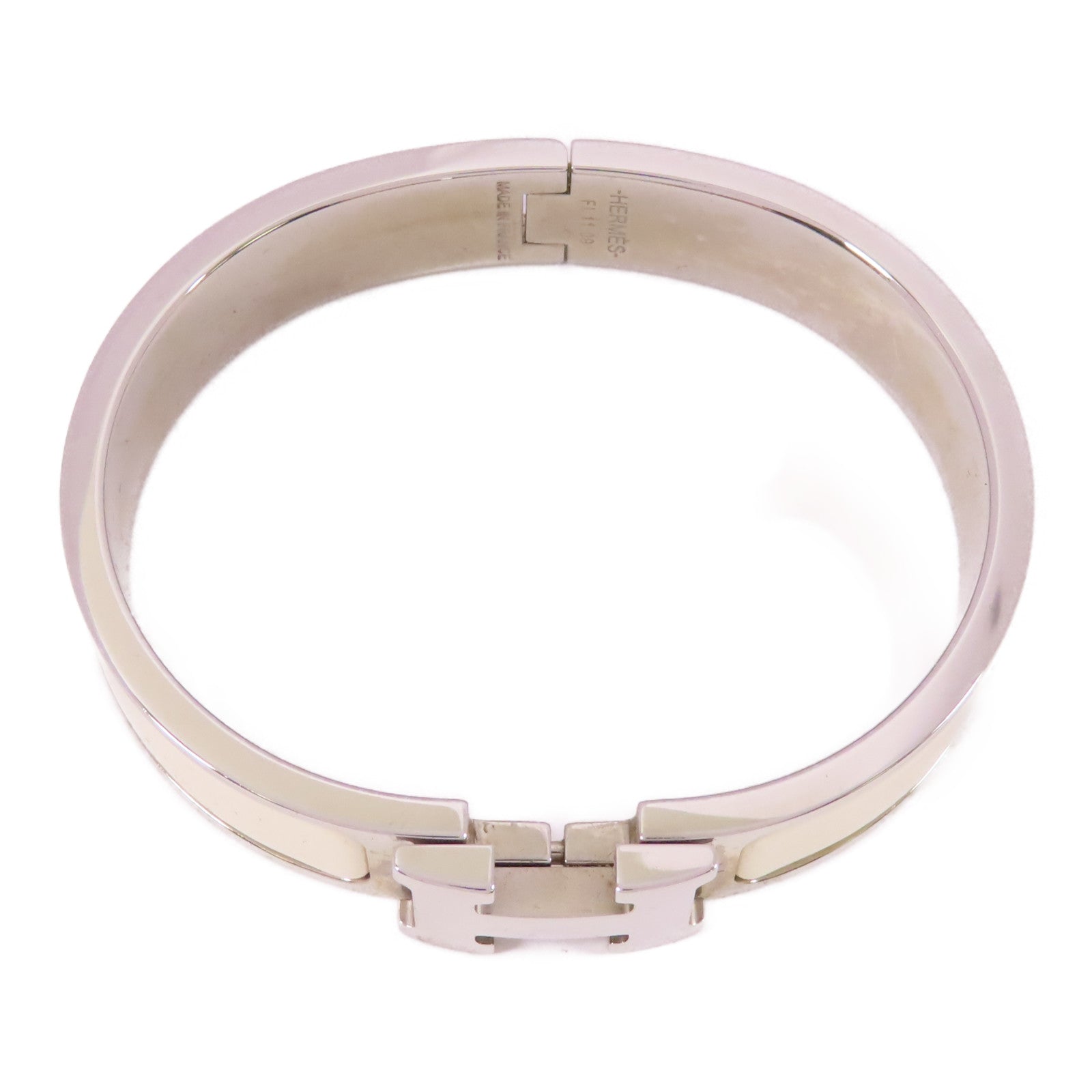 HERMES 琺瑯/金屬Clic H Bracelet手鐲