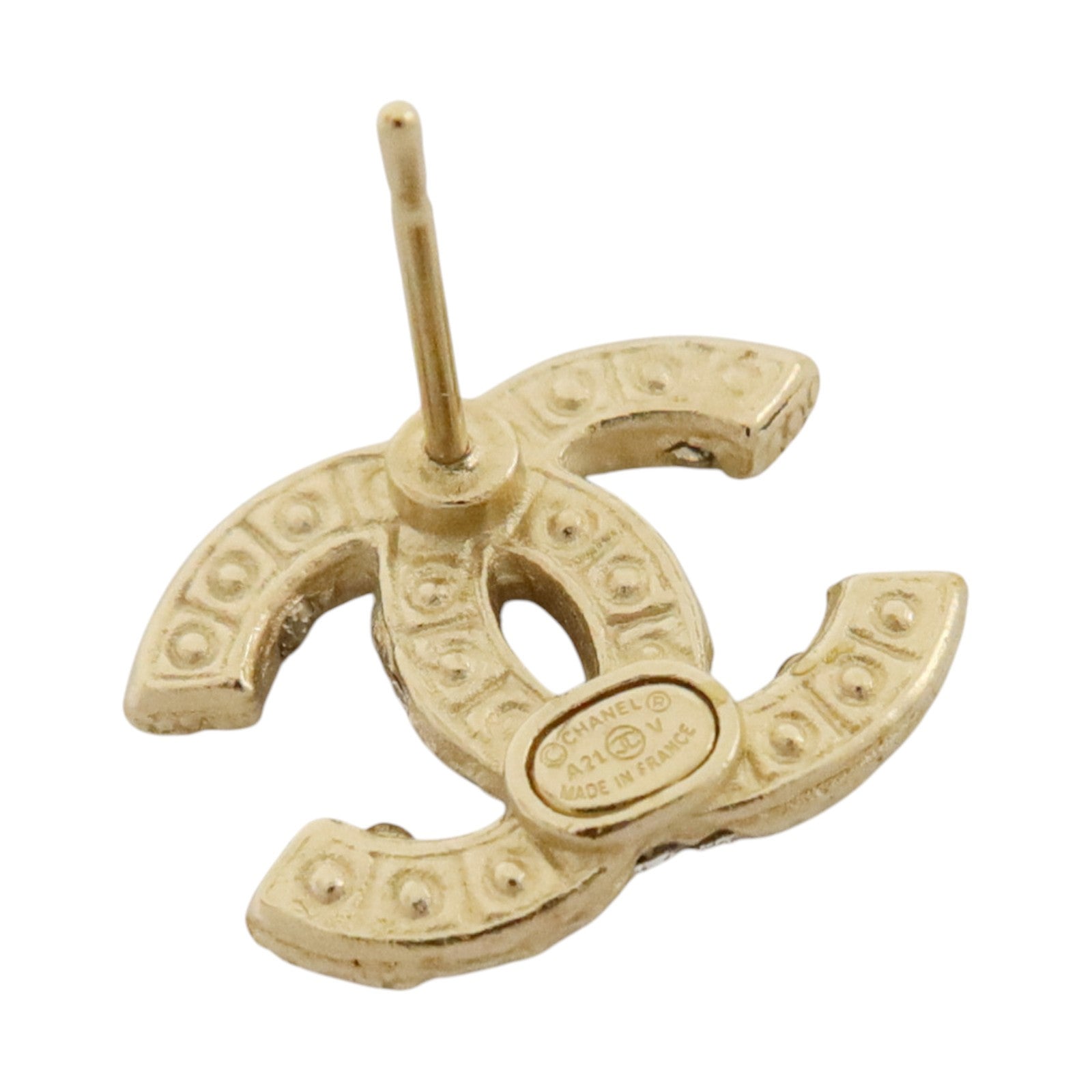 CHANEL 金屬/PVC Earrings耳環