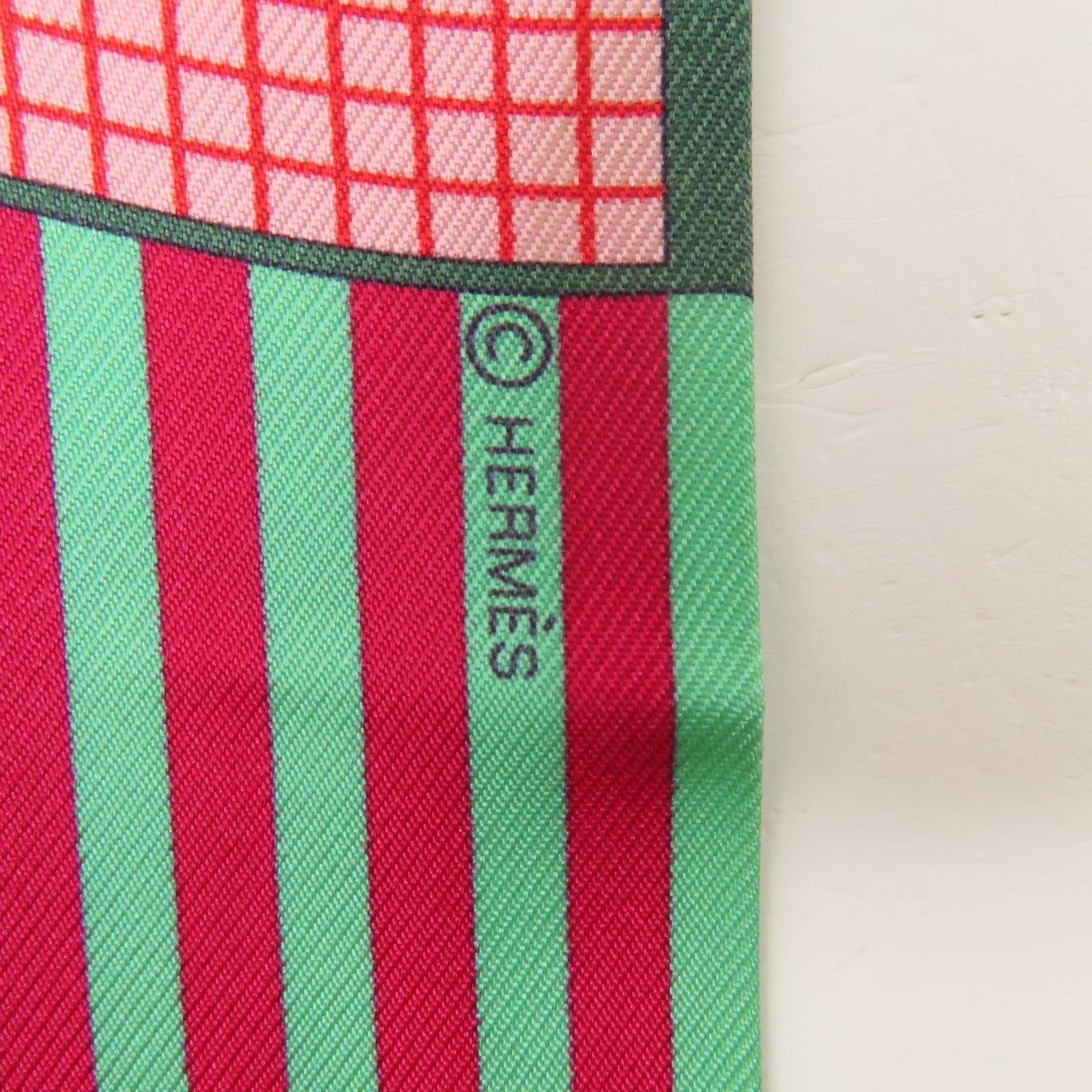 HERMES 絲質Twilly絲巾