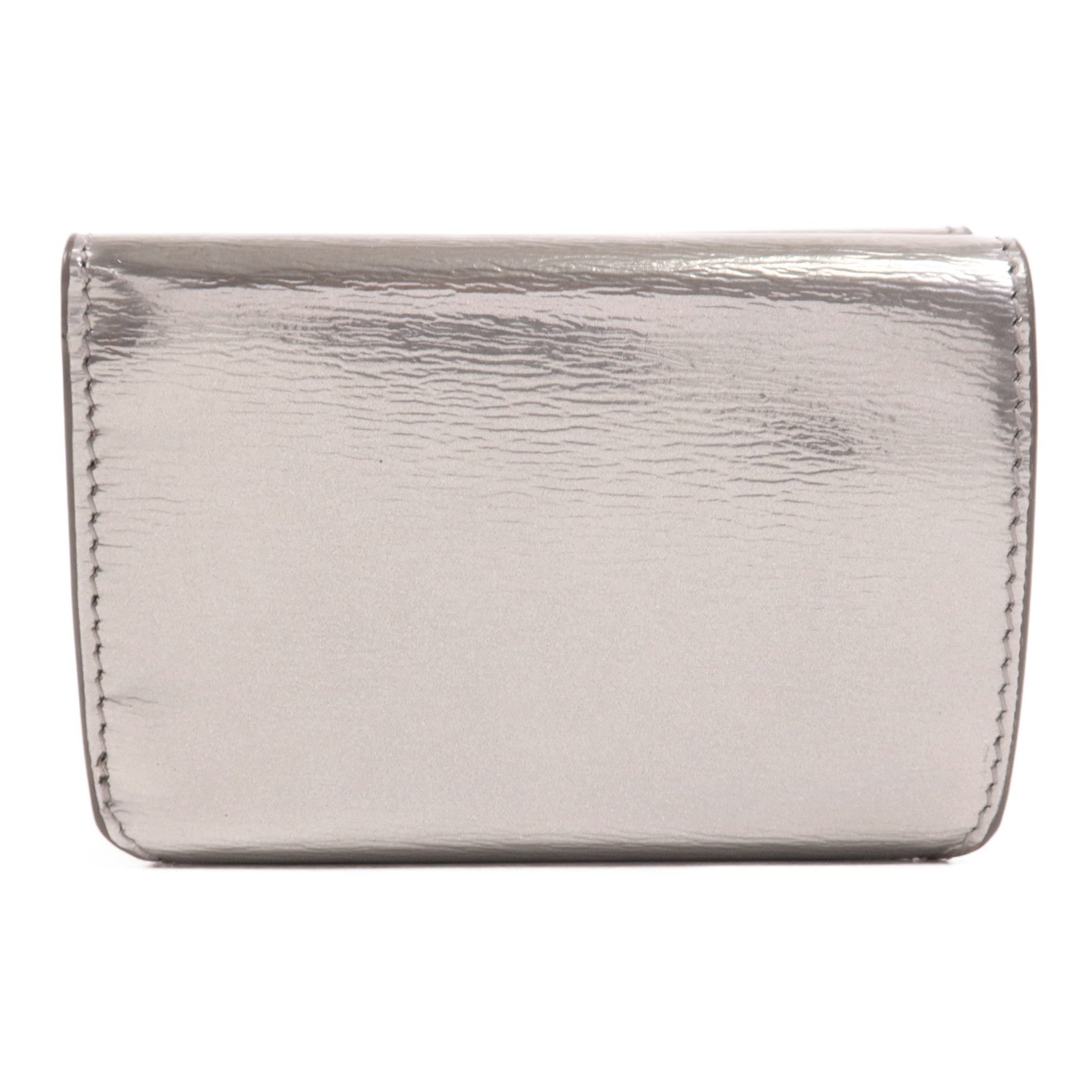 BALENCIAGA 牛皮皮革Wallet銀扣錢包