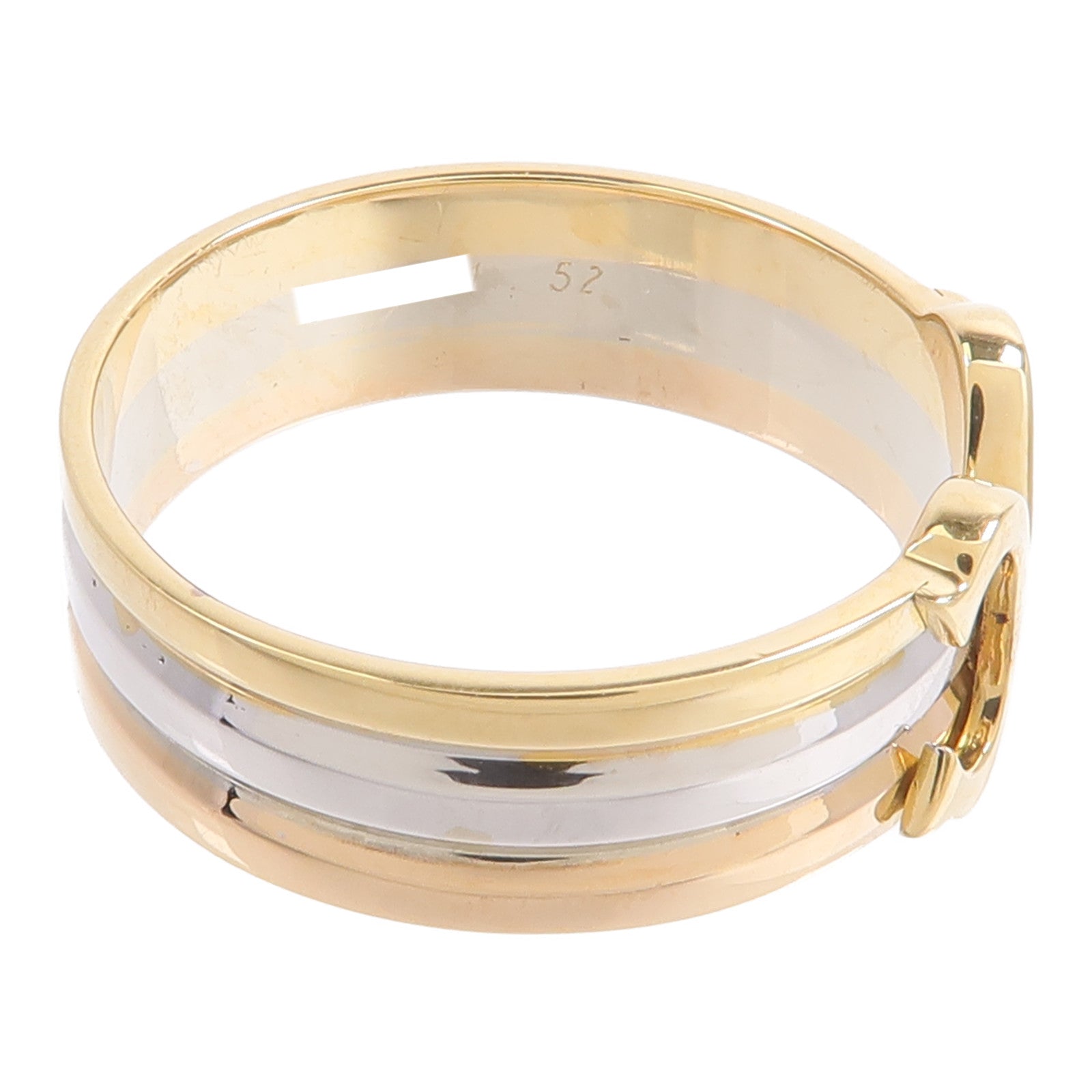 CARTIER 18K白金/黃金/玫瑰金C2 Ring戒指