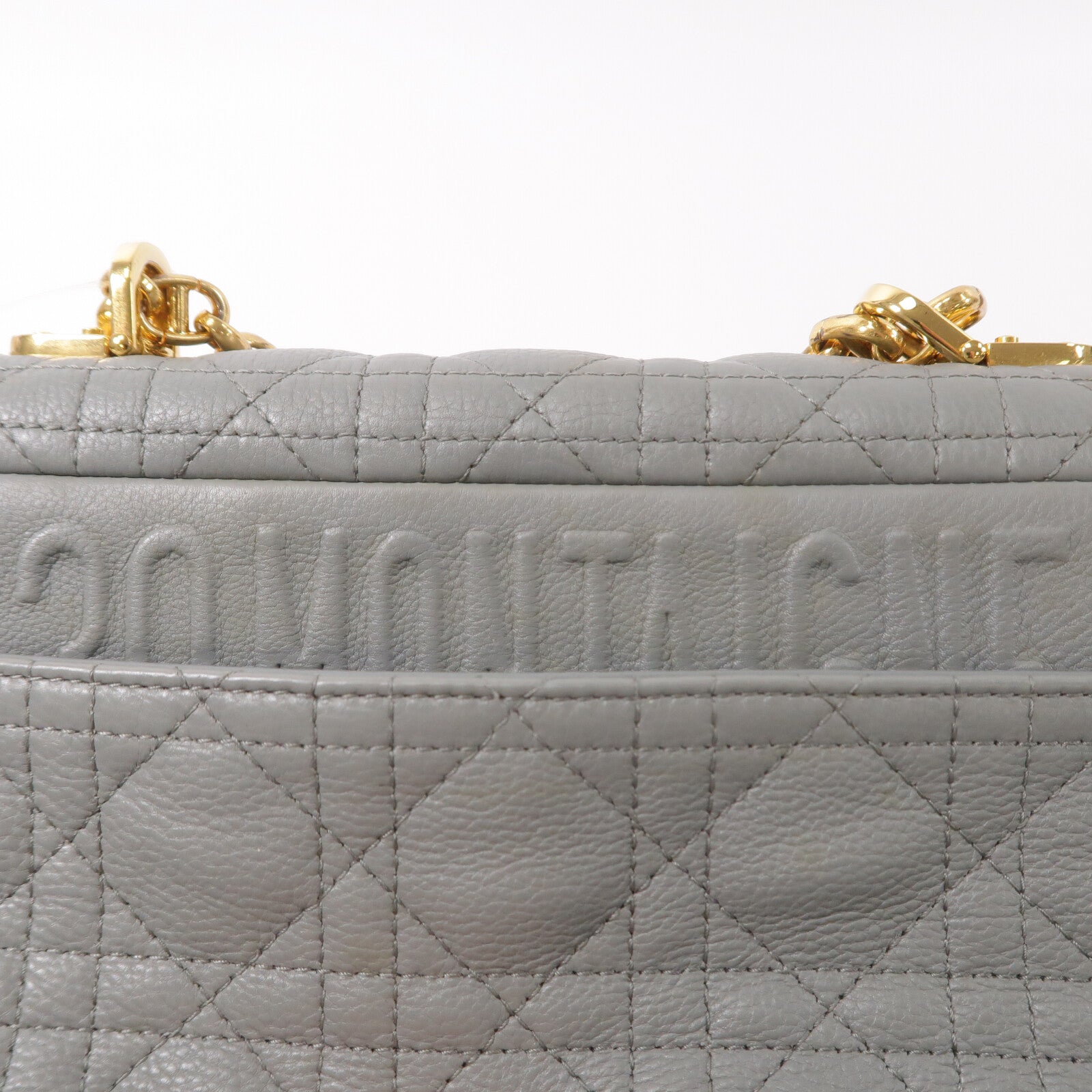 Dior 牛皮皮革Caro Small鏈帶肩背袋