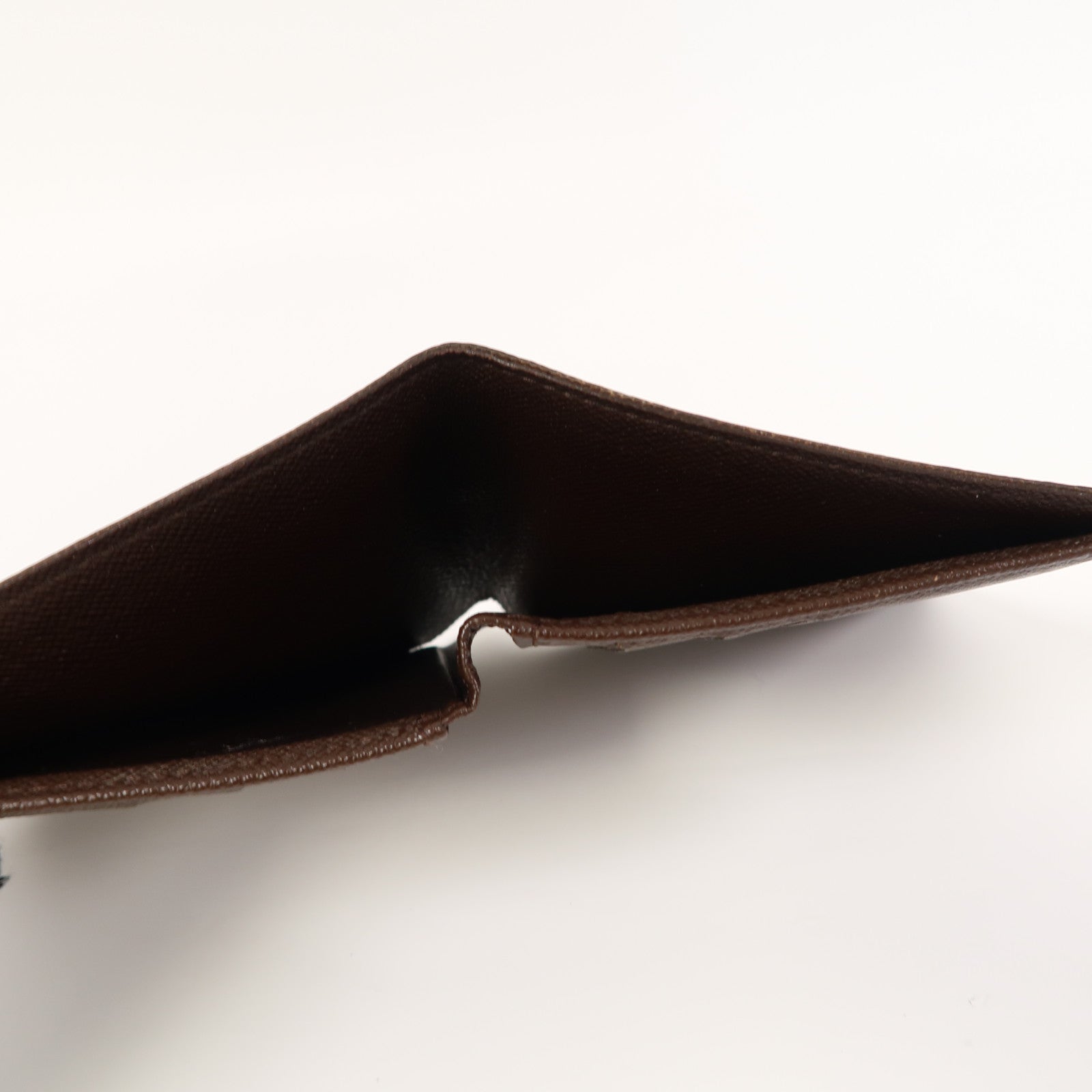 LOUIS VUITTON Damier Ebene Fold Wallet錢包啡色