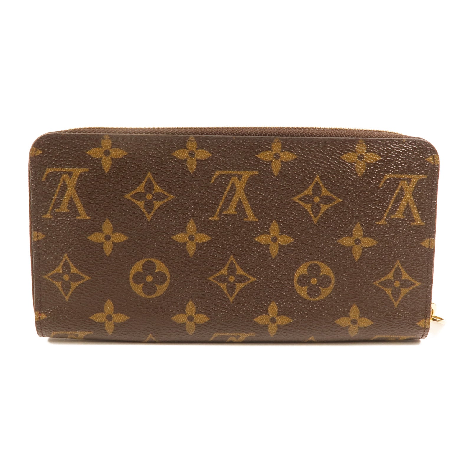 LOUIS VUITTON Monogram Zippy Wallet金扣長錢包