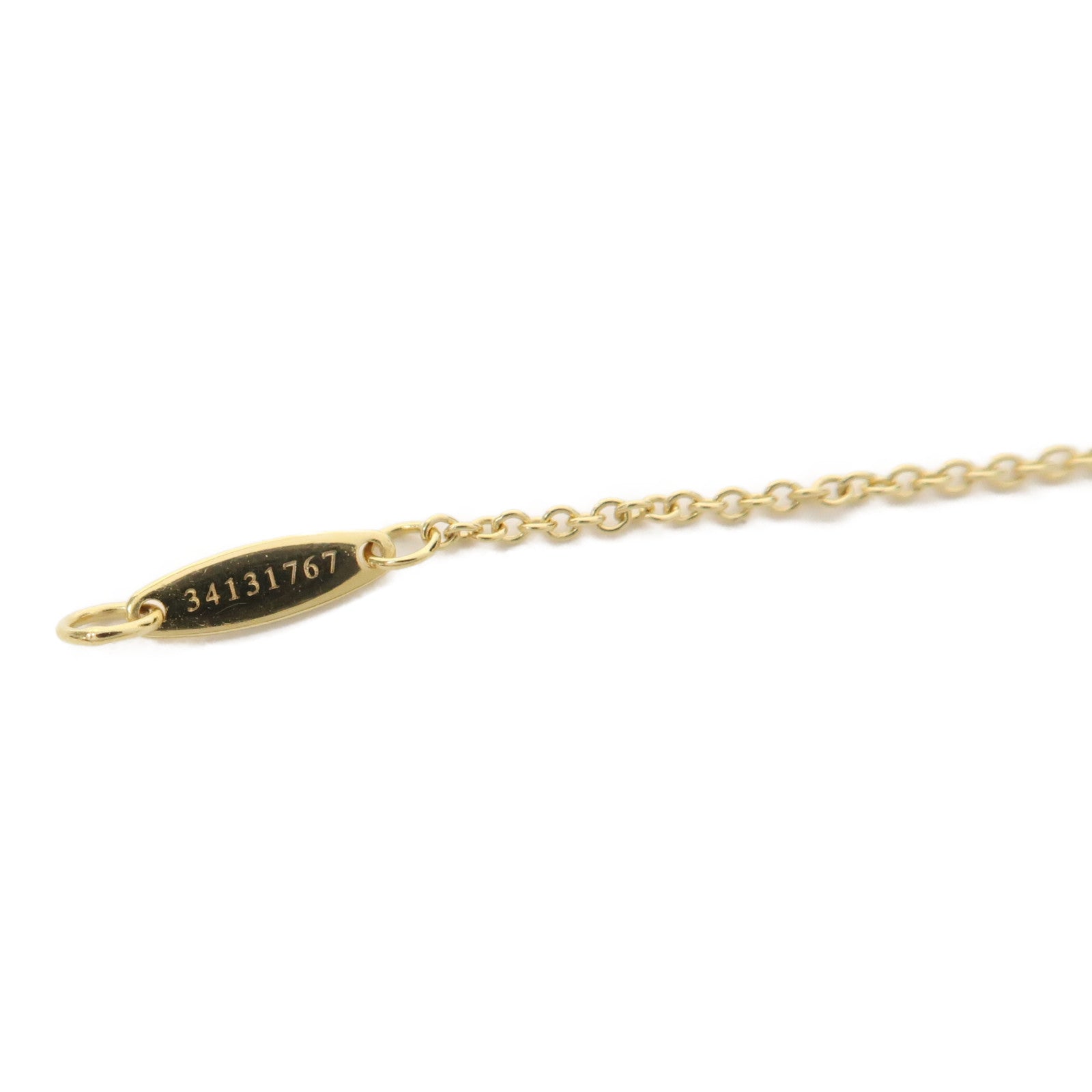 TIFFANY＆CO 18K黃金Elsa Peretti Necklace項鍊金色