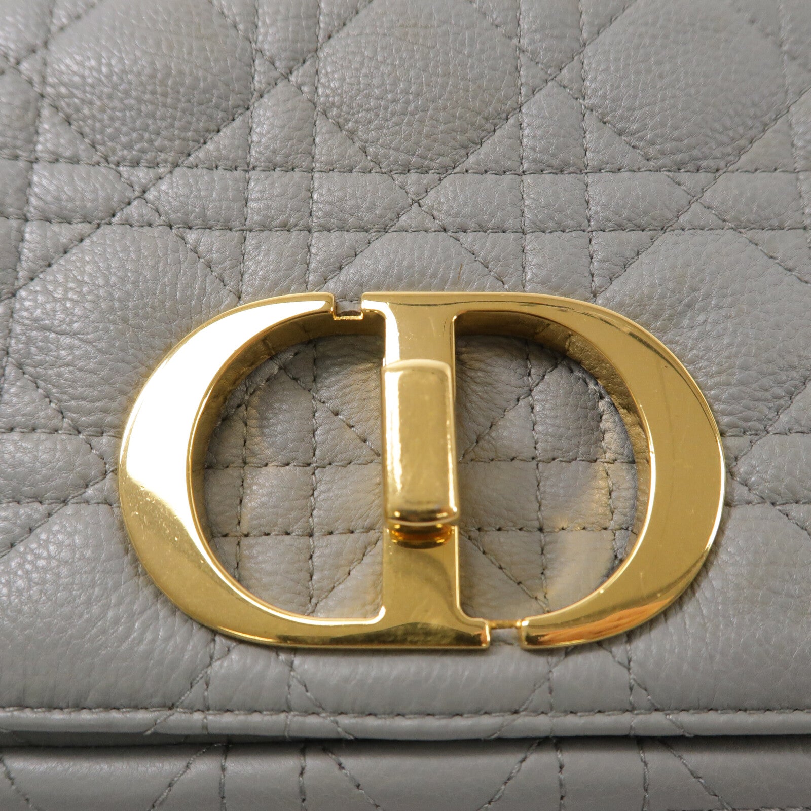 Dior 牛皮皮革Caro Small鏈帶肩背袋