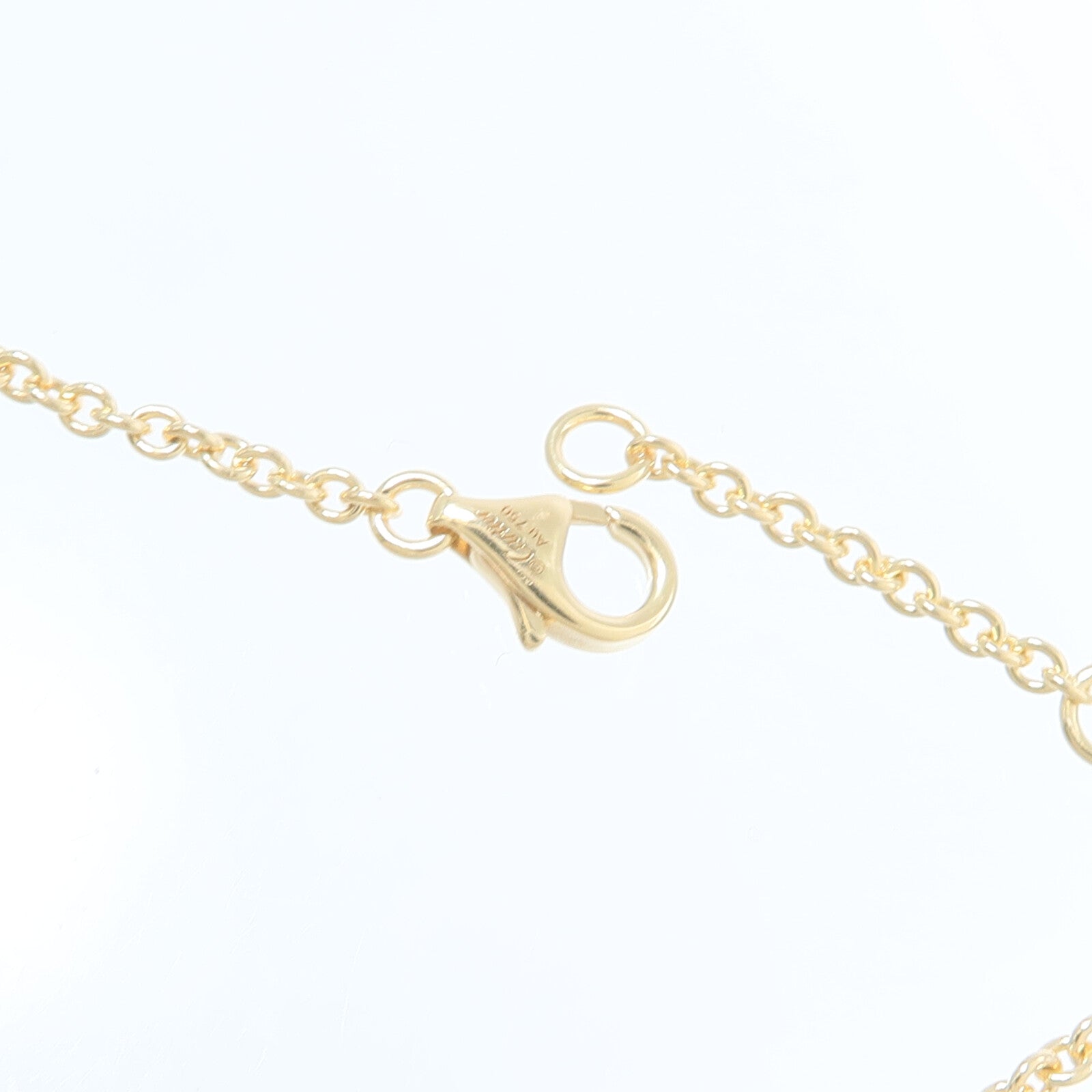 CARTIER 18K黃金Love Bracelet On Chain手鏈