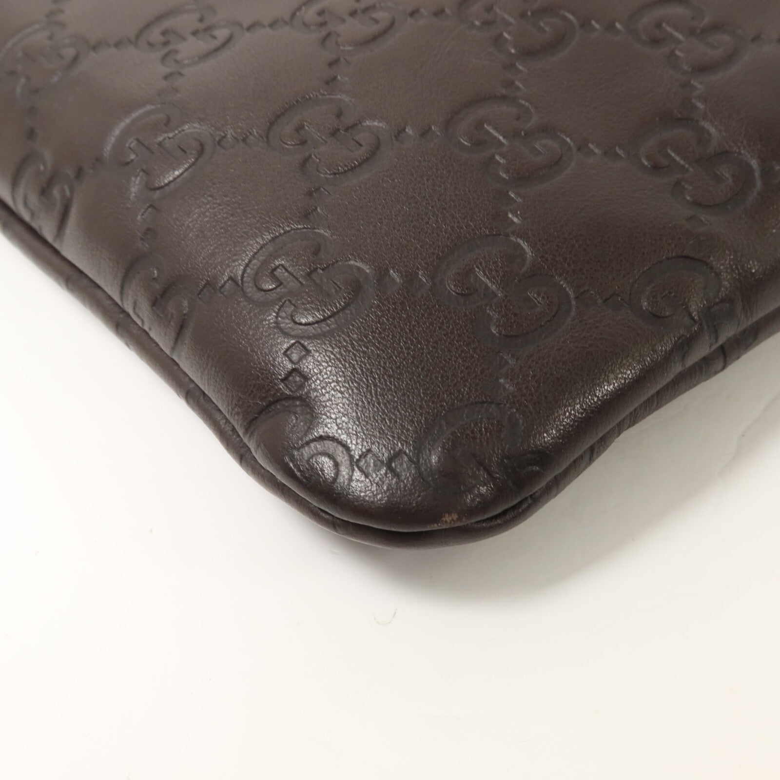 GUCCI 牛皮皮革Guccissima Mini Messenger肩背袋