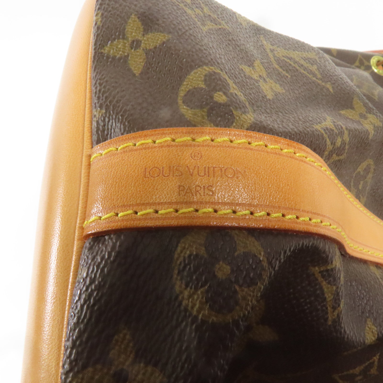 LOUIS VUITTON Monogram Noe金扣肩背袋啡色
