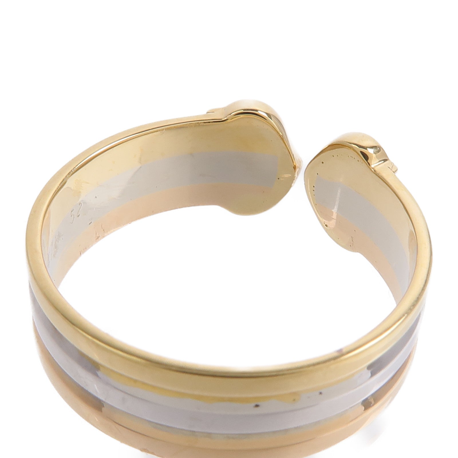CARTIER 18K白金/黃金/玫瑰金C2 Ring戒指