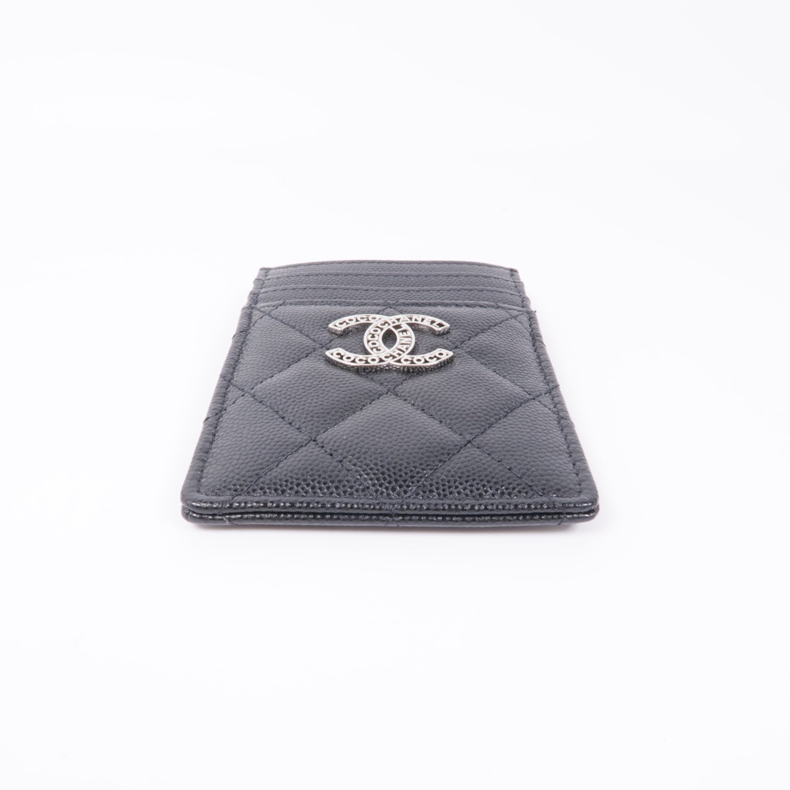 CHANEL 牛皮皮革Card Case卡片套黑色