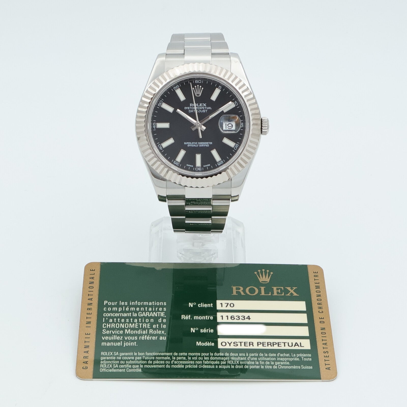 ROLEX Datejust 116334