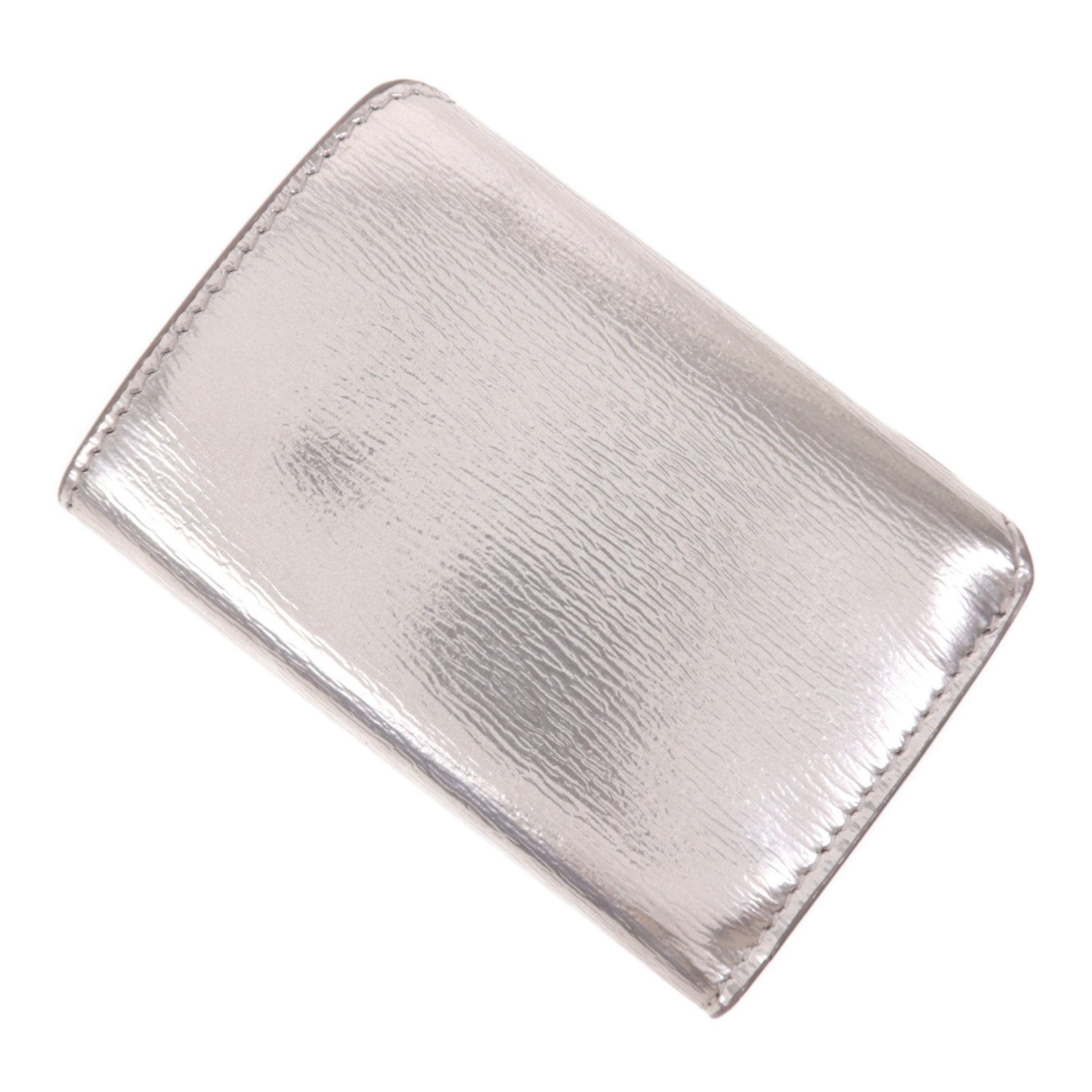 BALENCIAGA 牛皮皮革Wallet銀扣錢包