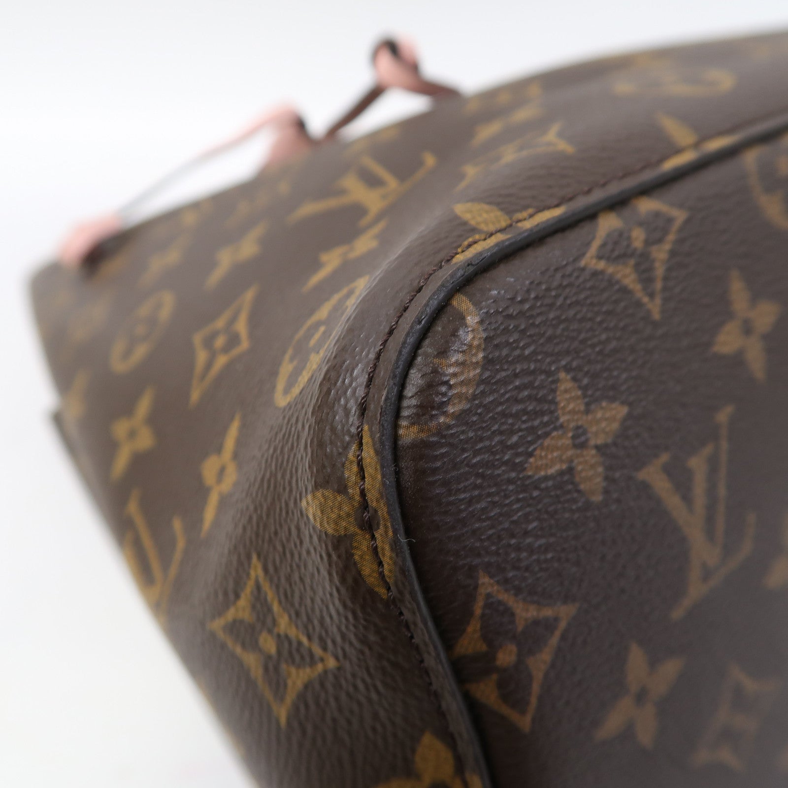 LOUIS VUITTON Monogram Neo Noe MM金扣肩背袋啡色